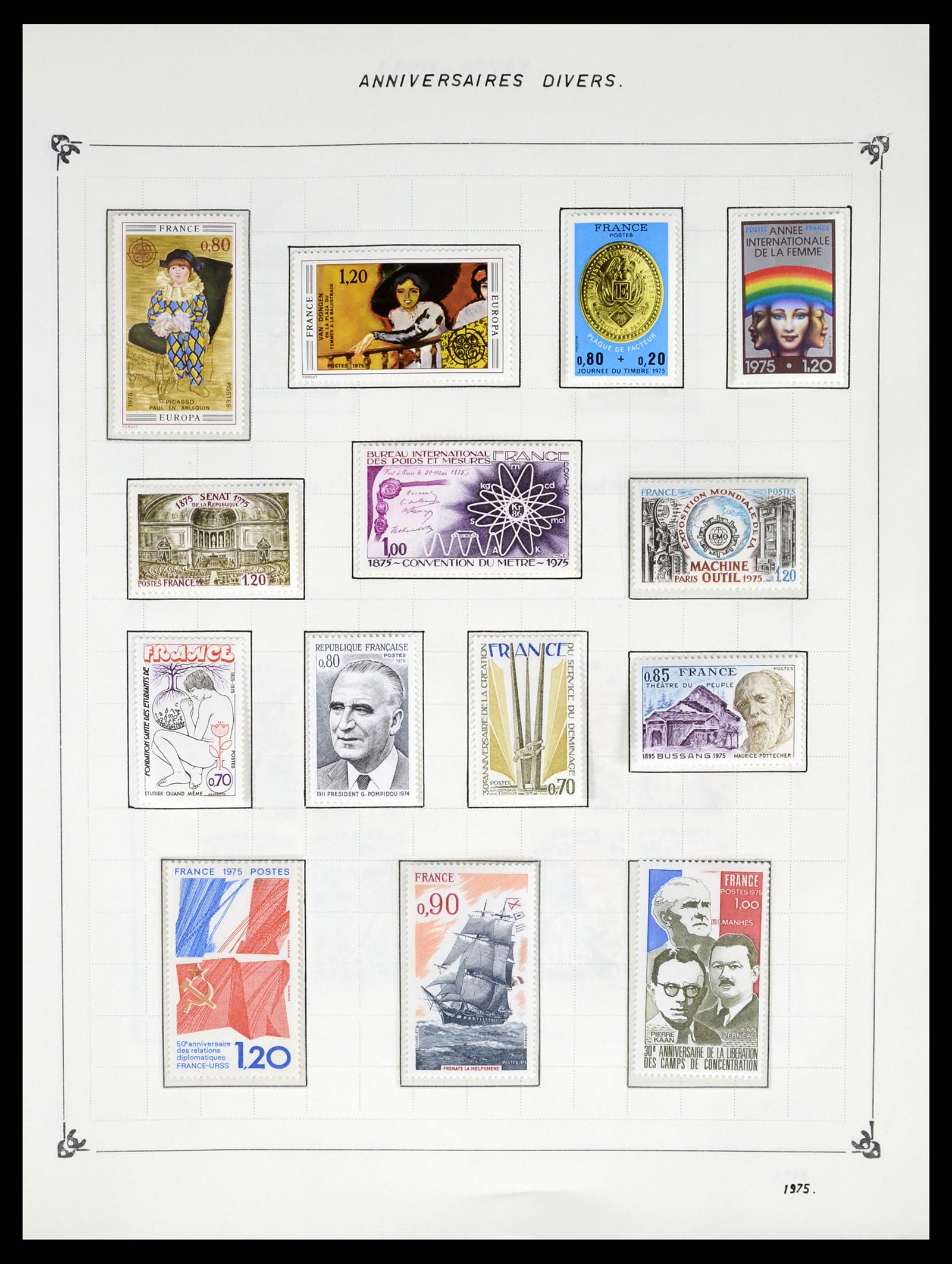 37287 197 - Postzegelverzameling 37287 Frankrijk 1849-1998.