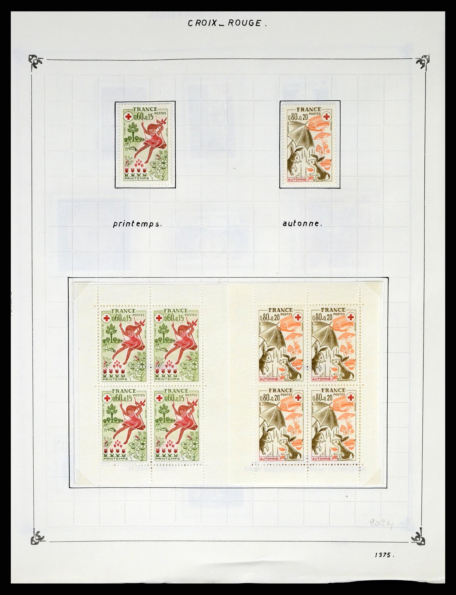 37287 198 - Postzegelverzameling 37287 Frankrijk 1849-1998.