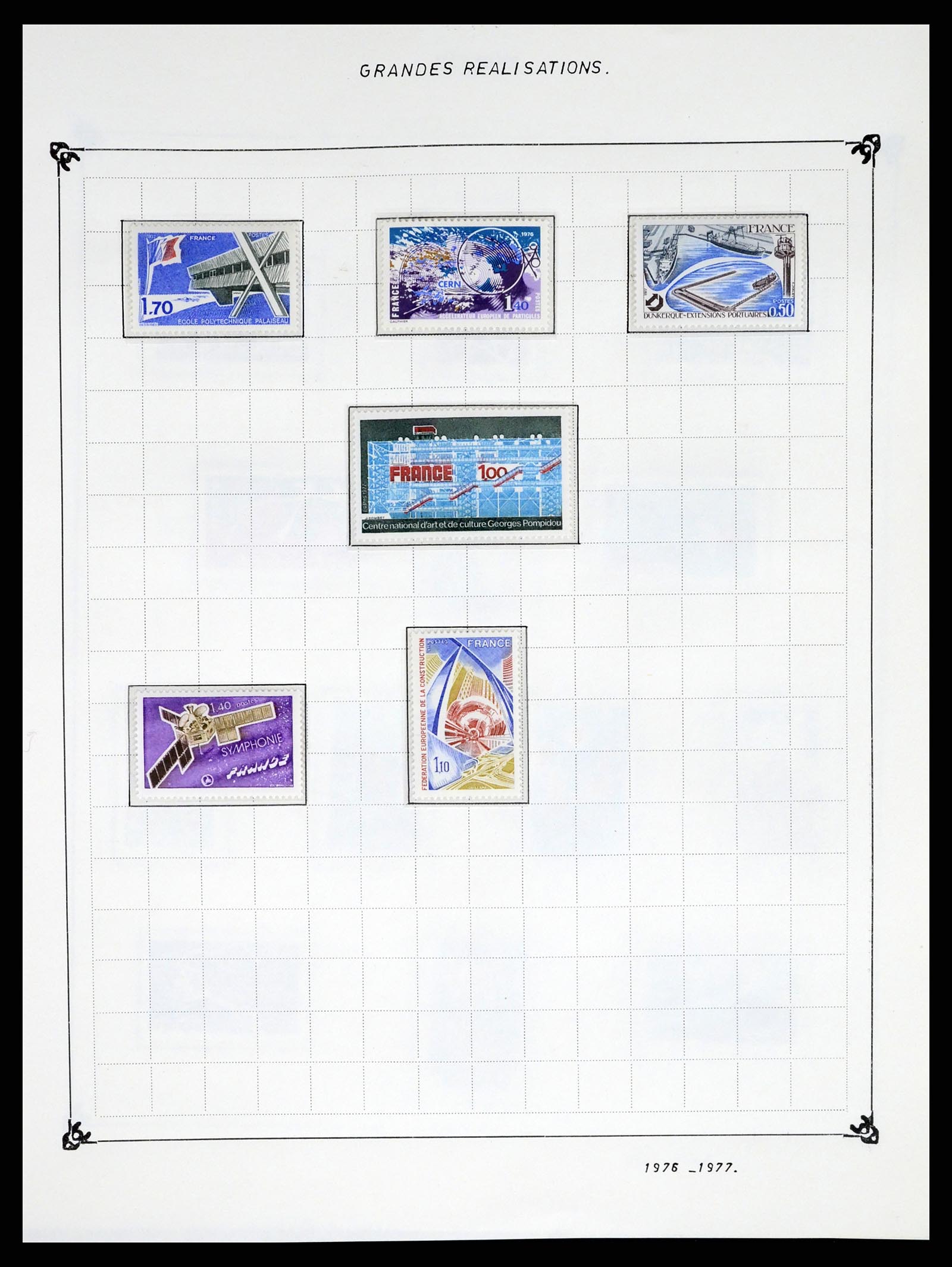 37287 203 - Postzegelverzameling 37287 Frankrijk 1849-1998.