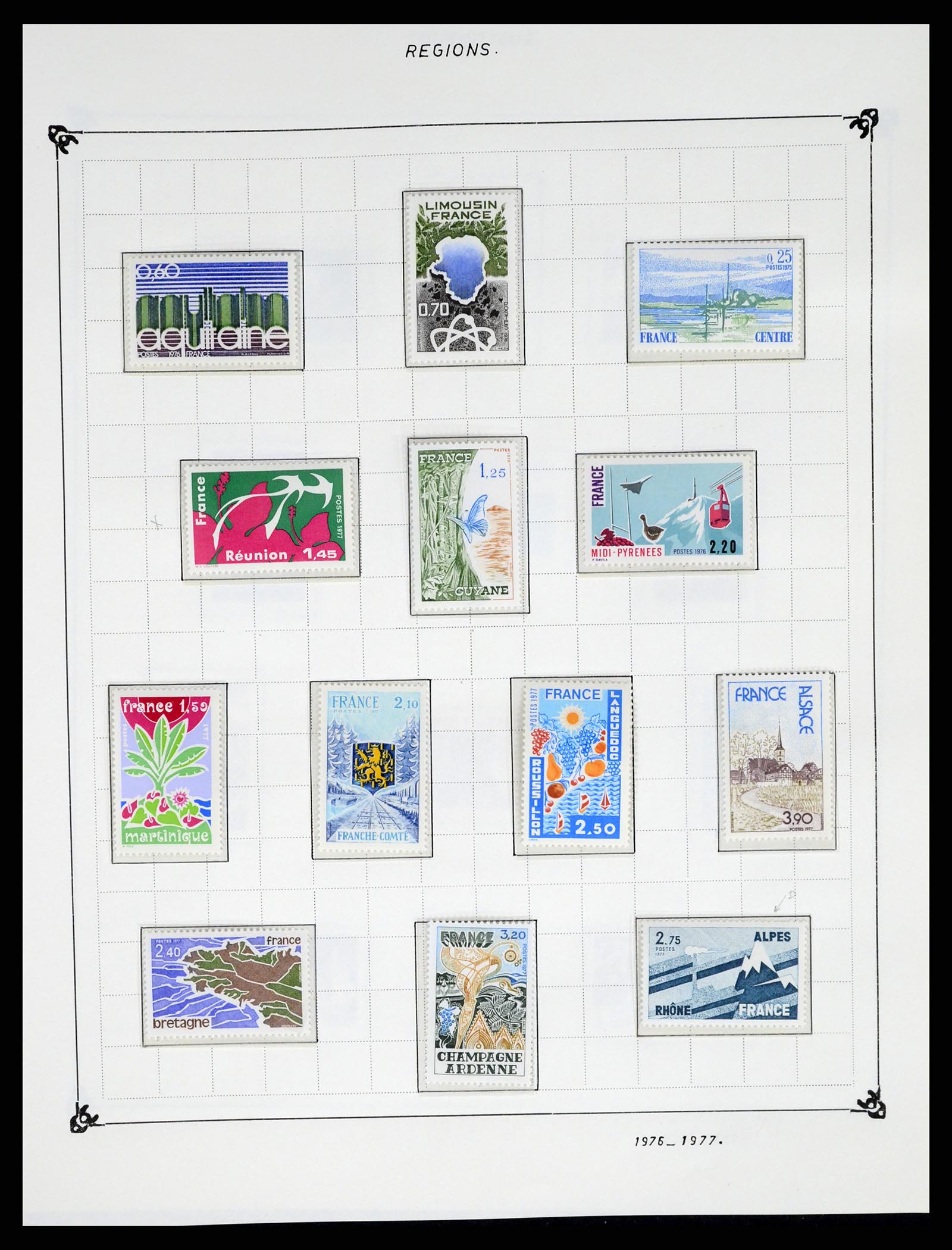 37287 204 - Postzegelverzameling 37287 Frankrijk 1849-1998.