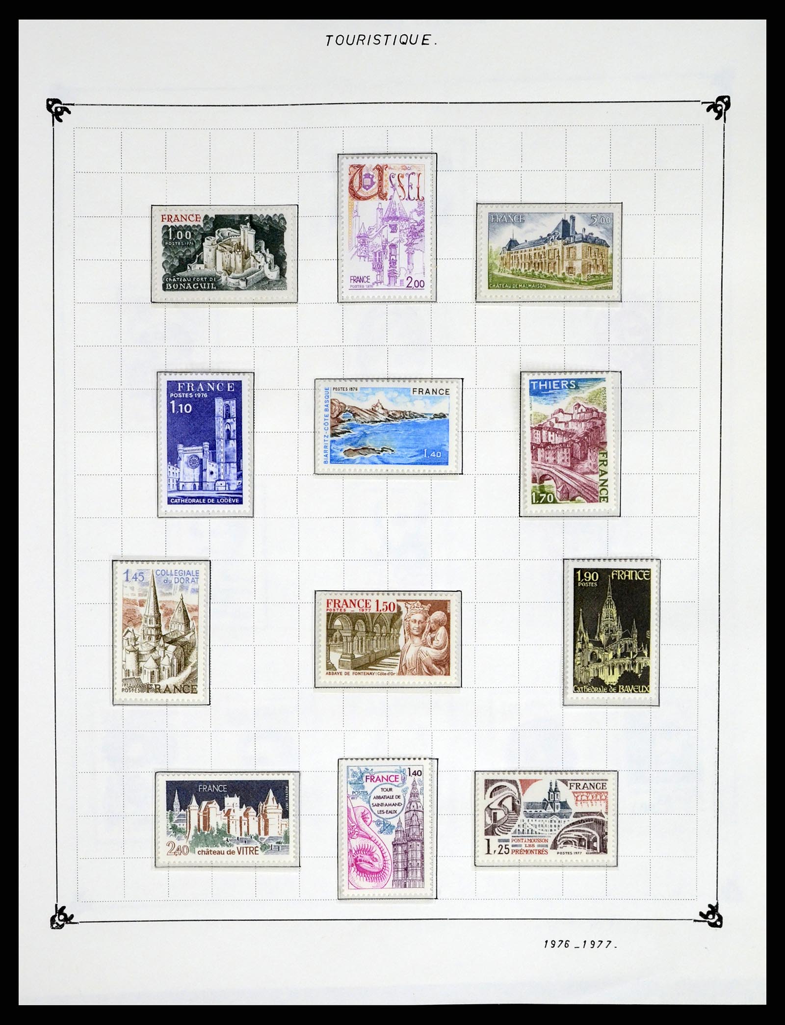 37287 205 - Postzegelverzameling 37287 Frankrijk 1849-1998.