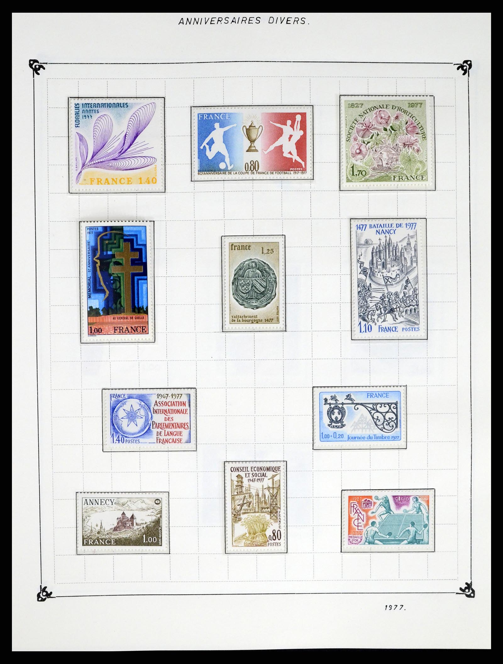 37287 207 - Postzegelverzameling 37287 Frankrijk 1849-1998.