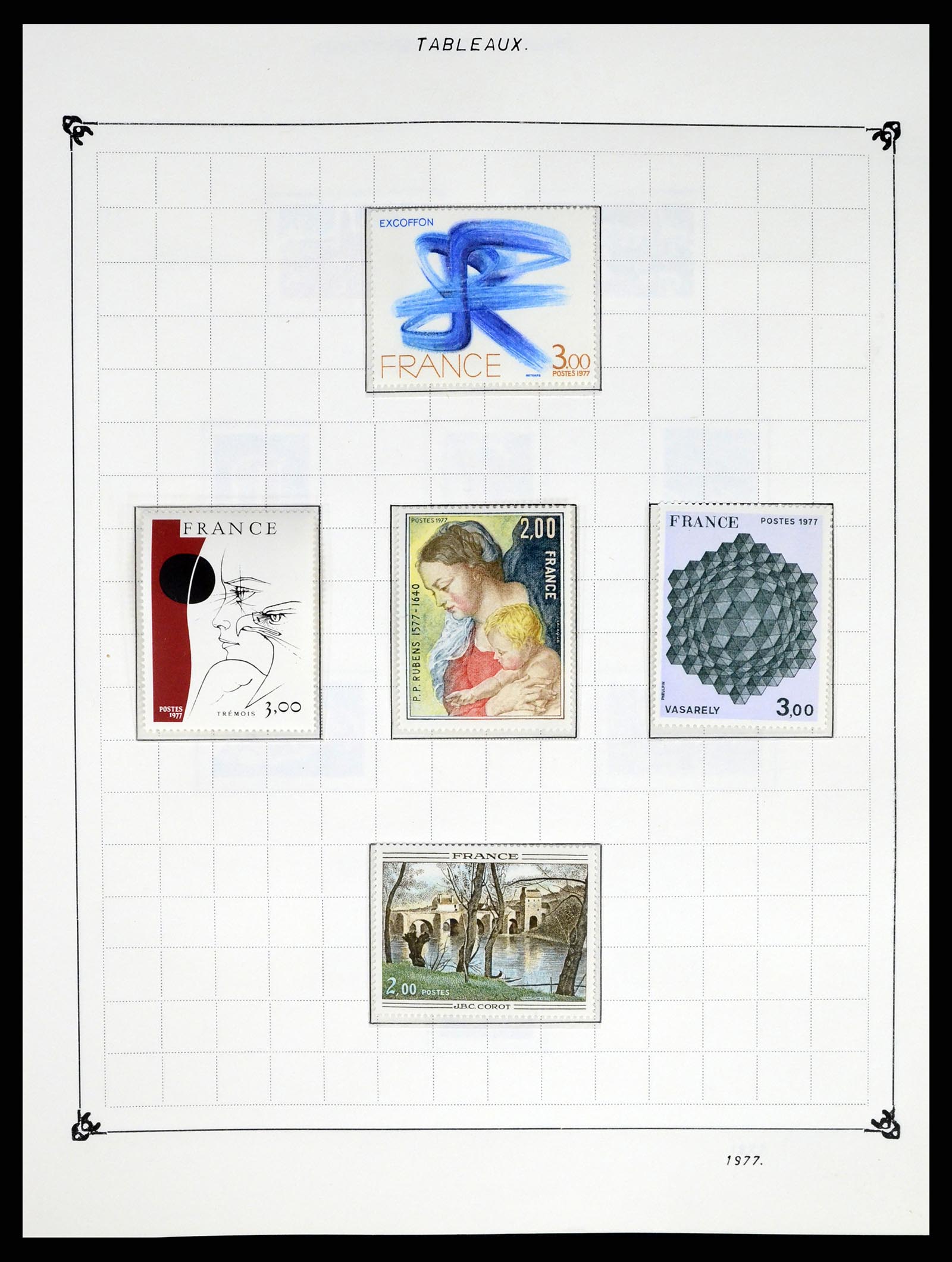 37287 208 - Postzegelverzameling 37287 Frankrijk 1849-1998.