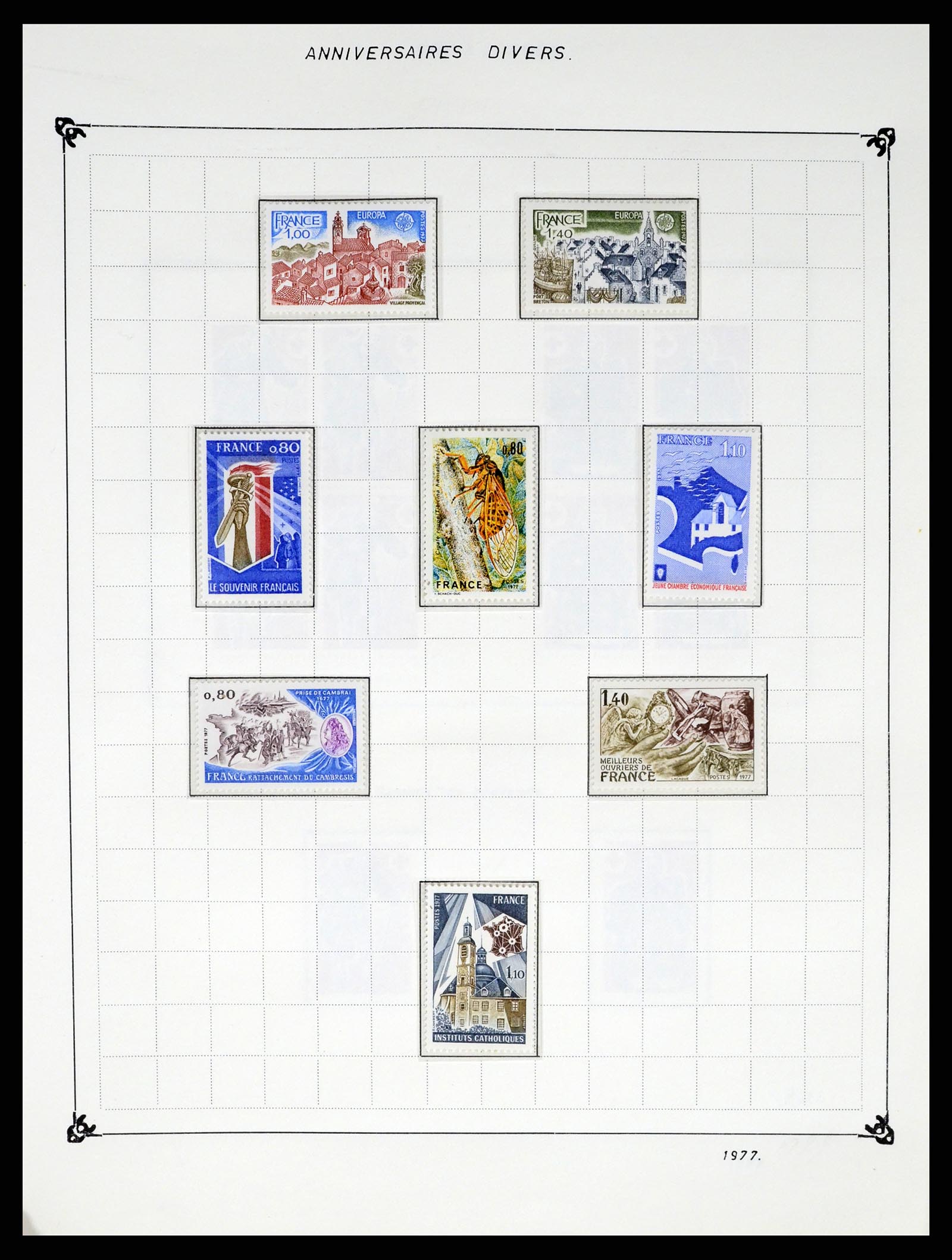 37287 209 - Postzegelverzameling 37287 Frankrijk 1849-1998.