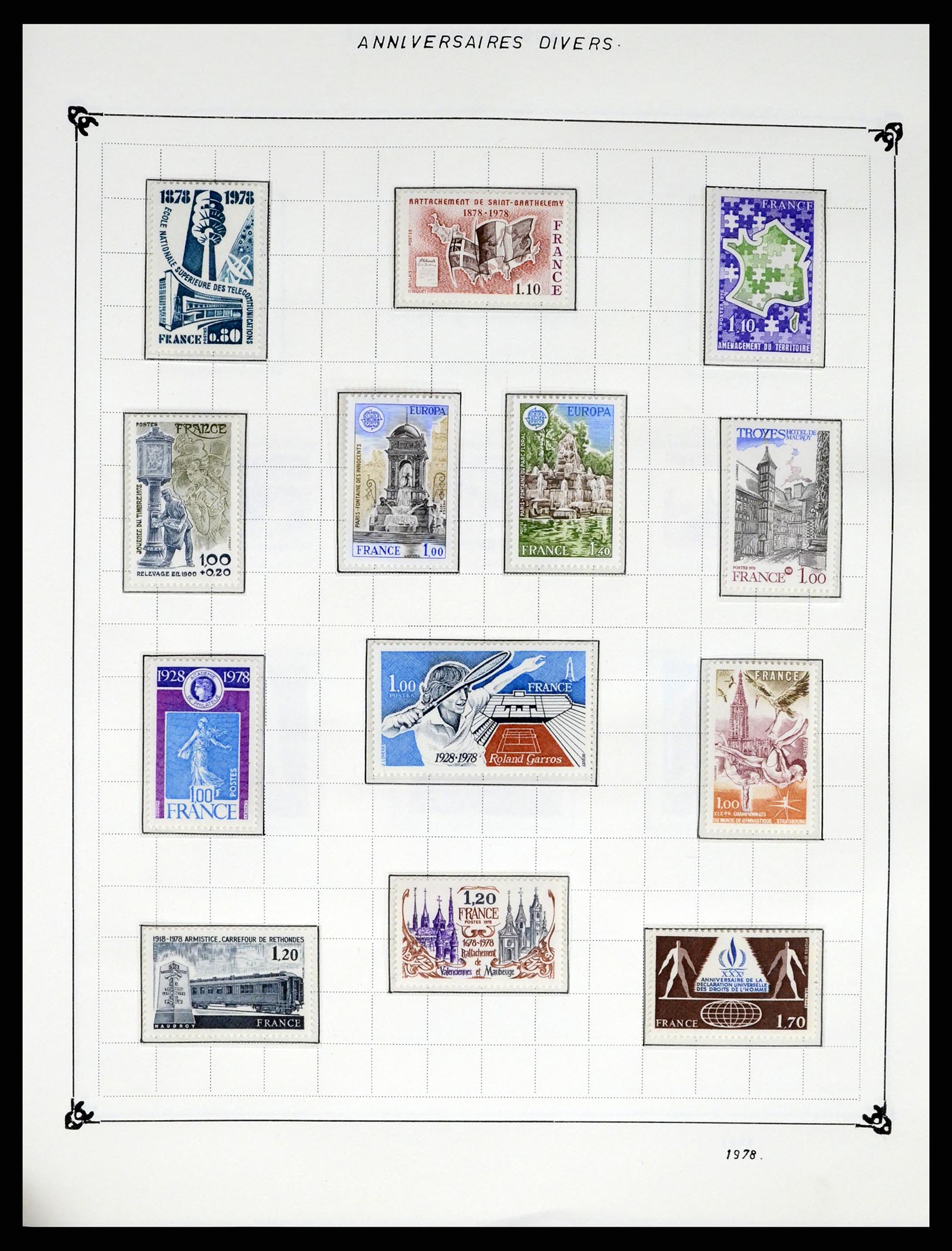 37287 213 - Postzegelverzameling 37287 Frankrijk 1849-1998.