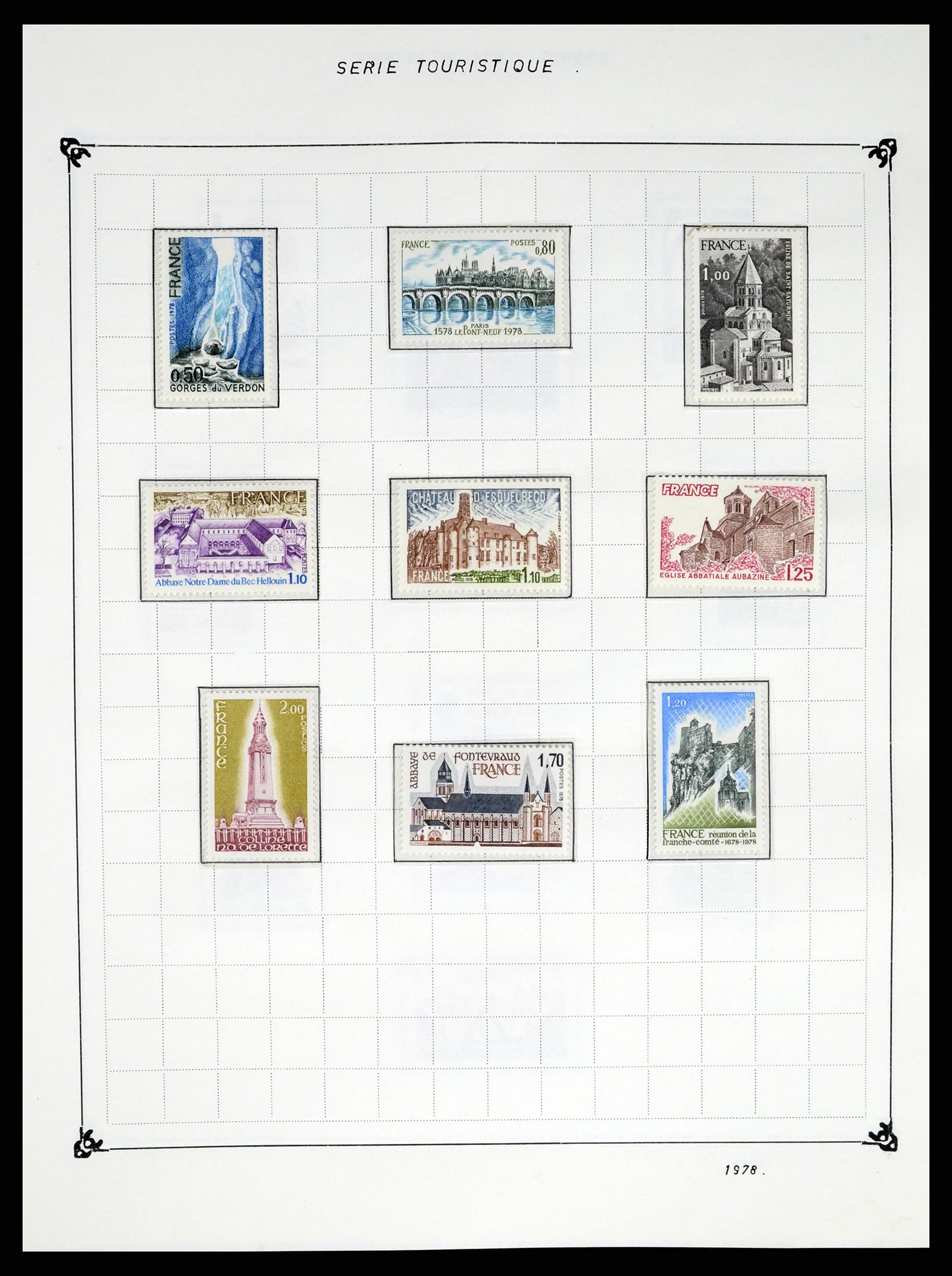 37287 215 - Postzegelverzameling 37287 Frankrijk 1849-1998.