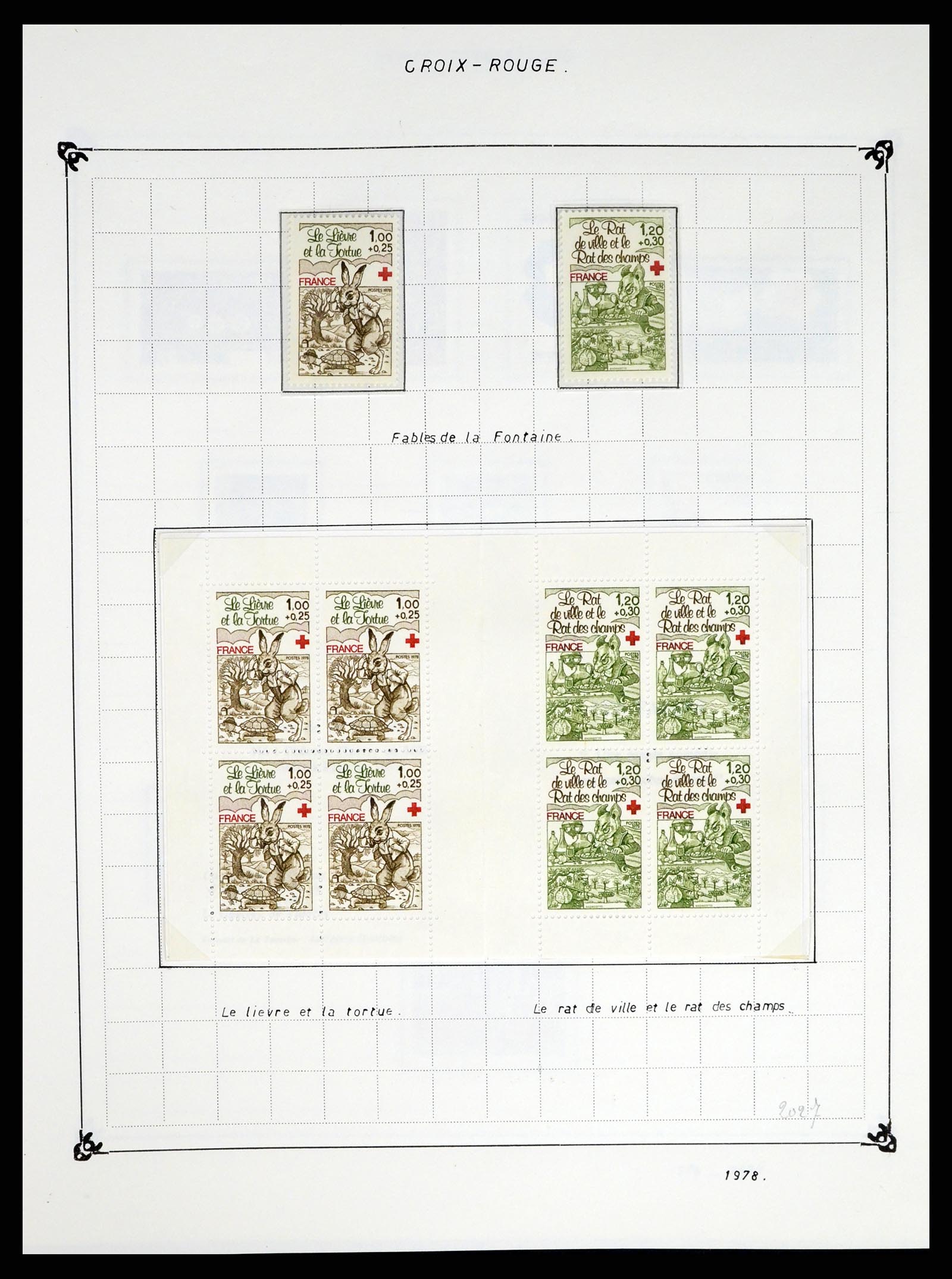 37287 217 - Postzegelverzameling 37287 Frankrijk 1849-1998.