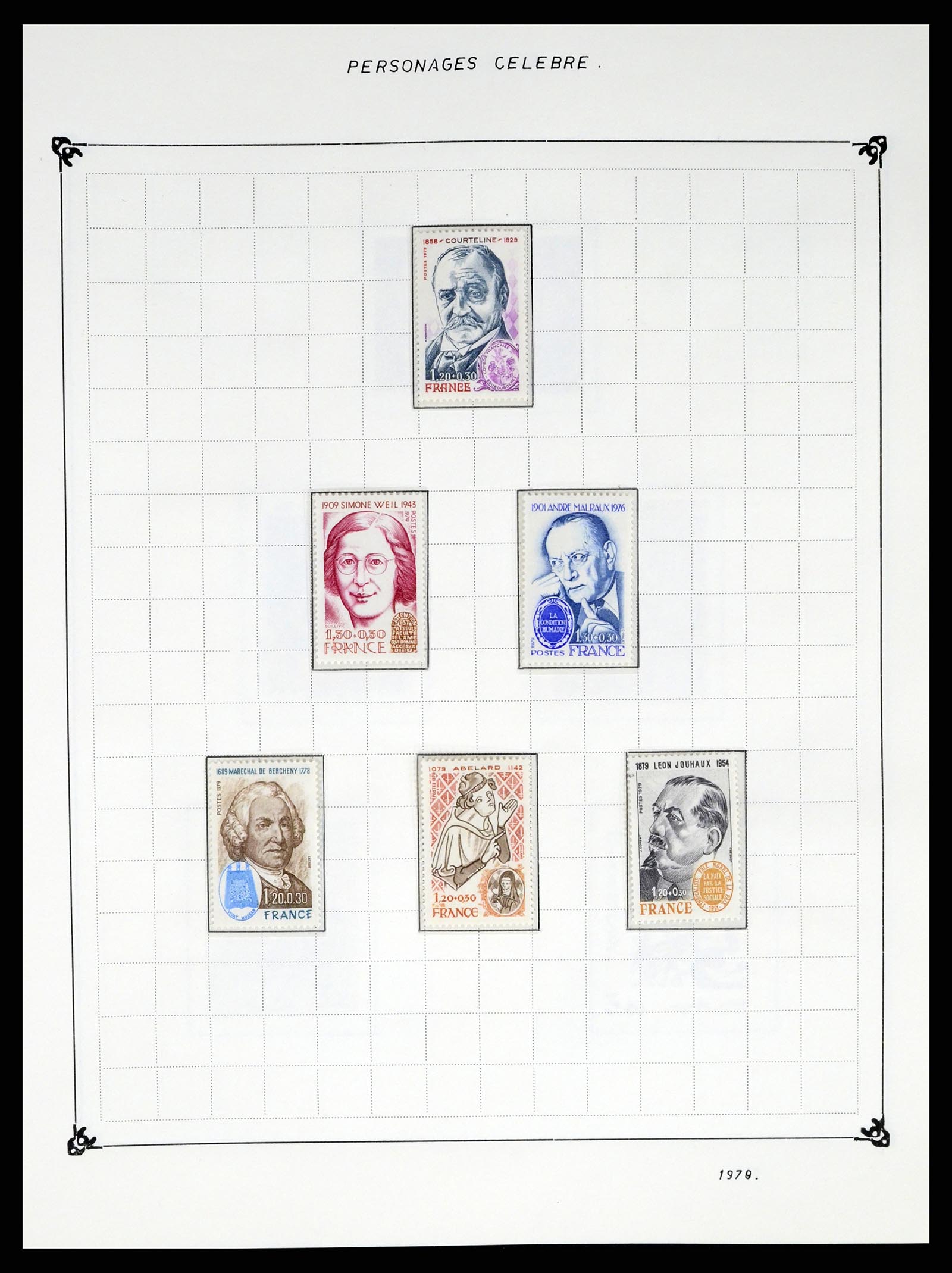 37287 219 - Postzegelverzameling 37287 Frankrijk 1849-1998.
