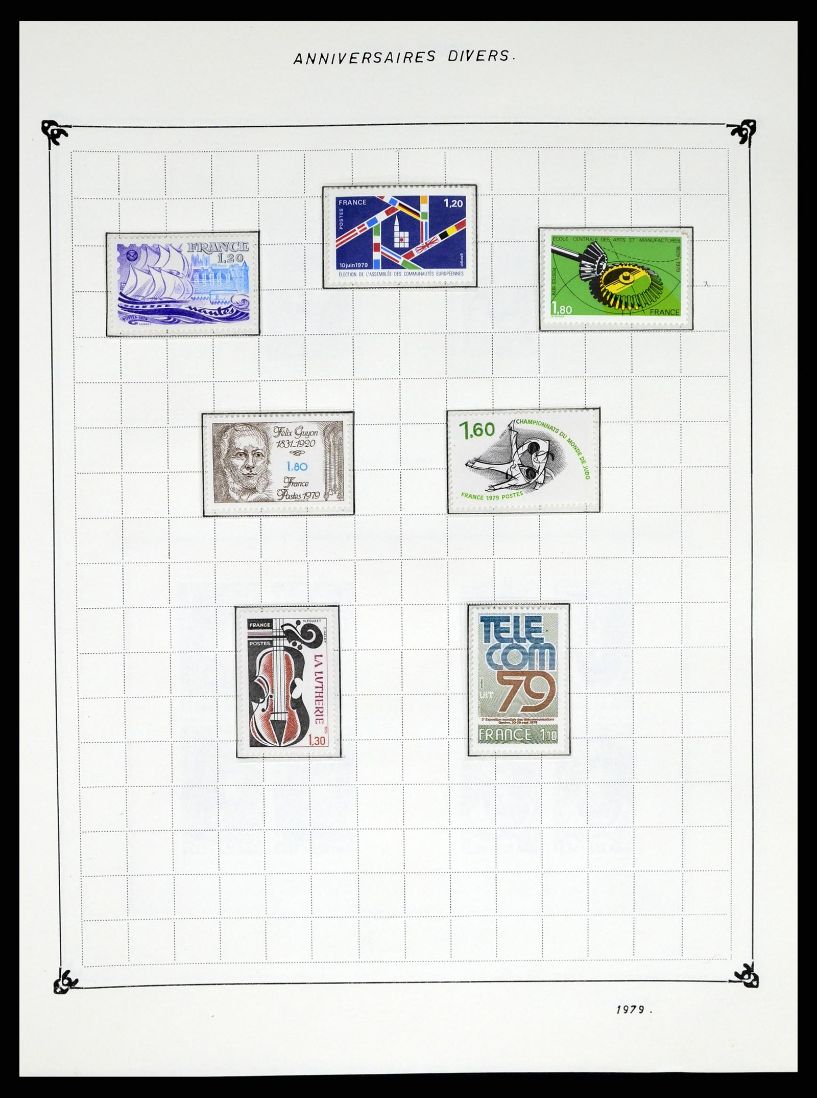 37287 222 - Postzegelverzameling 37287 Frankrijk 1849-1998.