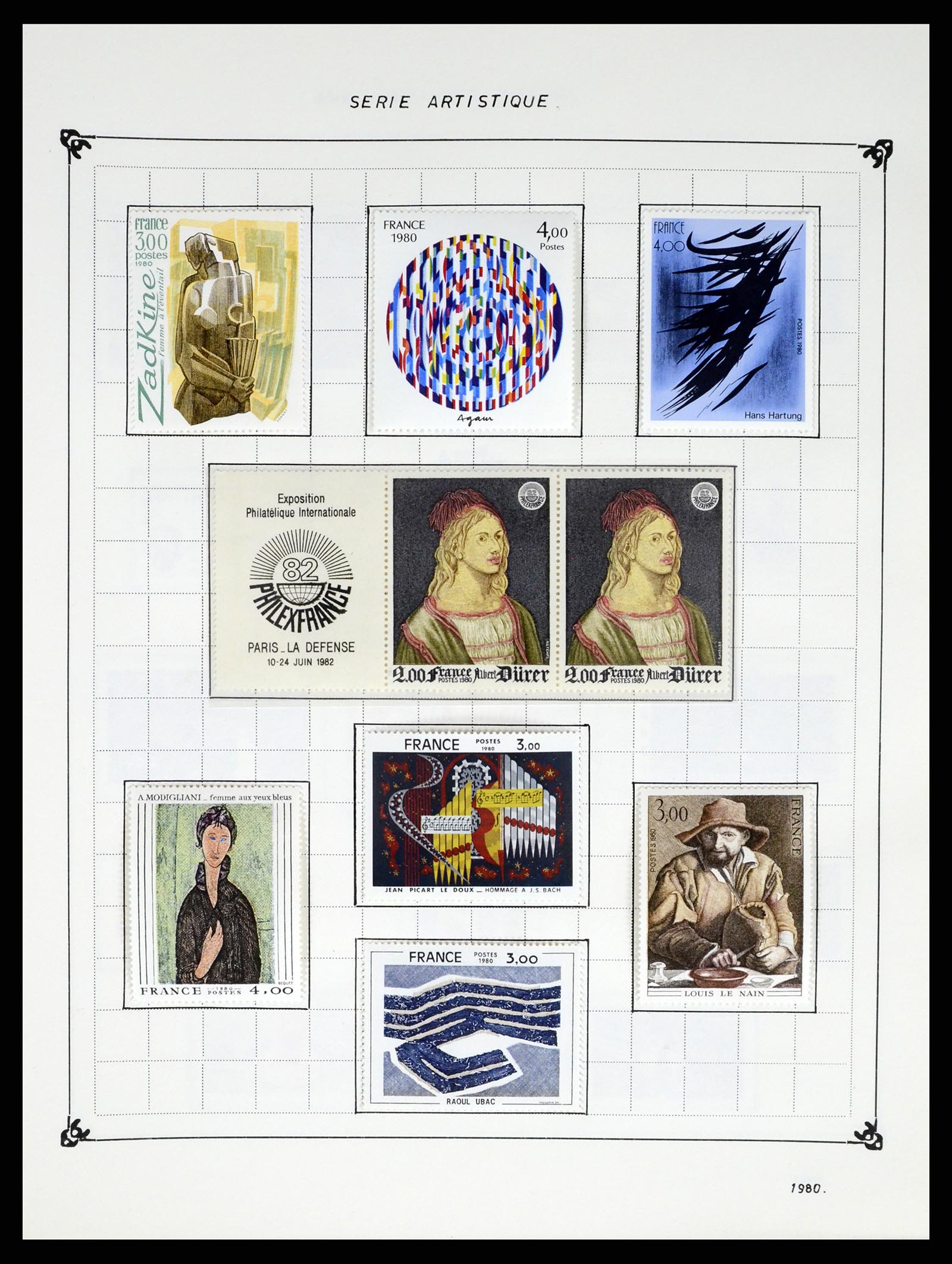 37287 224 - Postzegelverzameling 37287 Frankrijk 1849-1998.