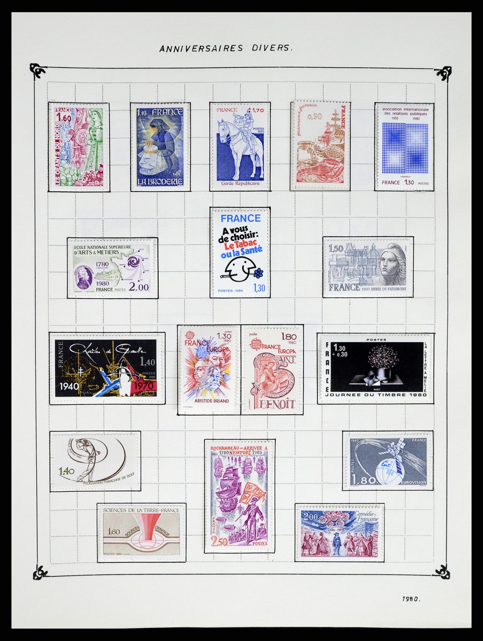 37287 225 - Postzegelverzameling 37287 Frankrijk 1849-1998.
