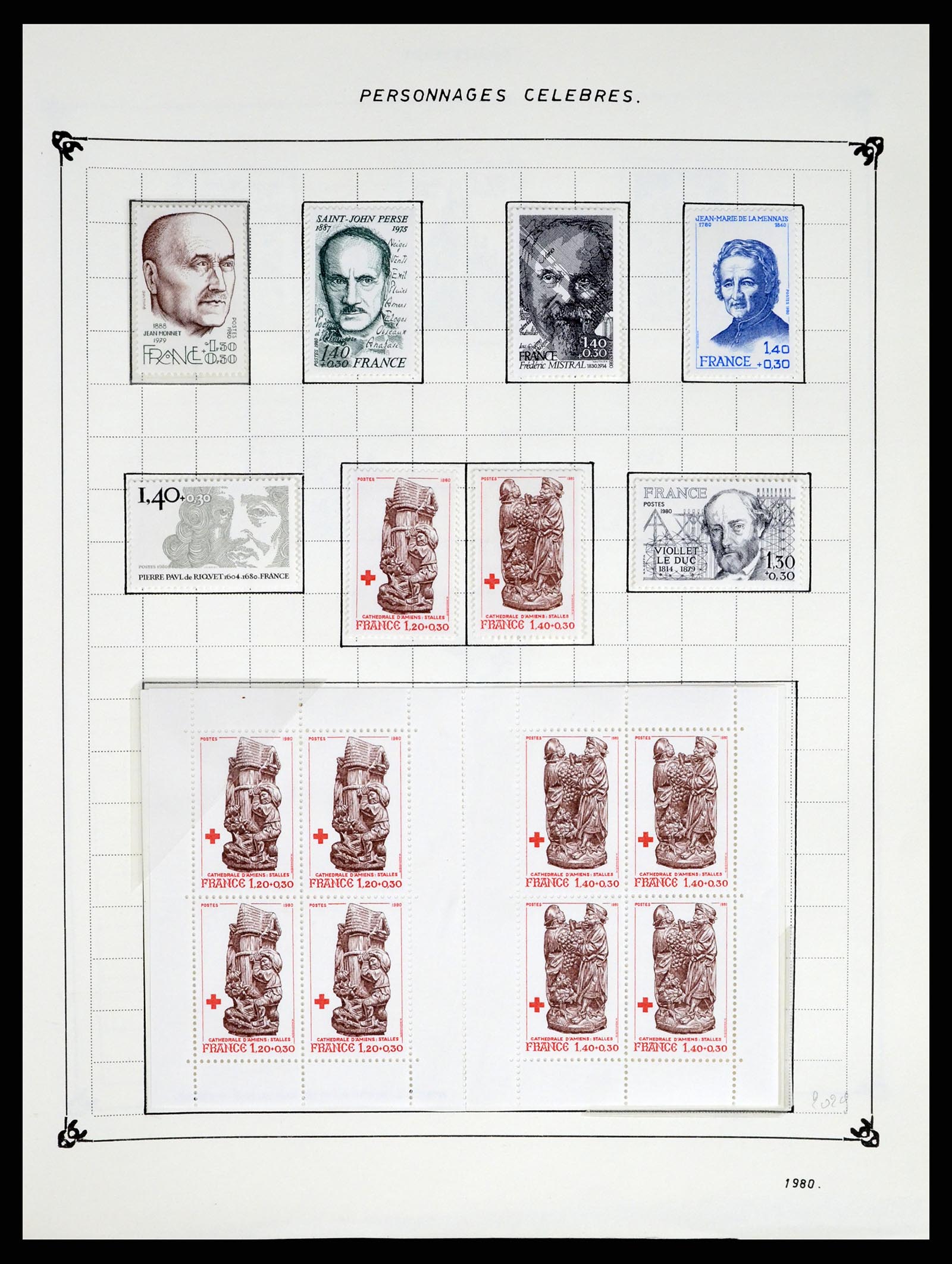 37287 227 - Postzegelverzameling 37287 Frankrijk 1849-1998.
