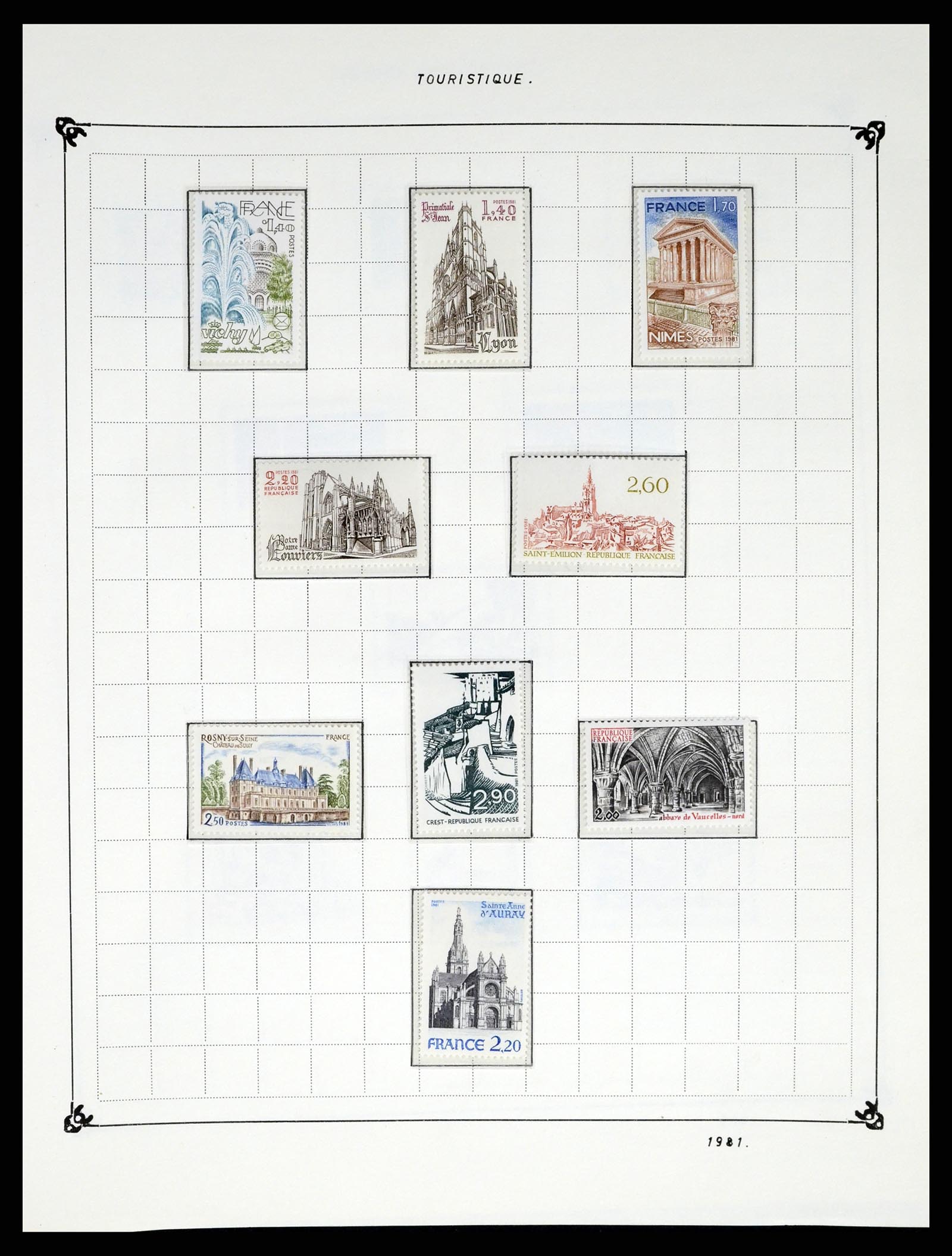 37287 228 - Postzegelverzameling 37287 Frankrijk 1849-1998.