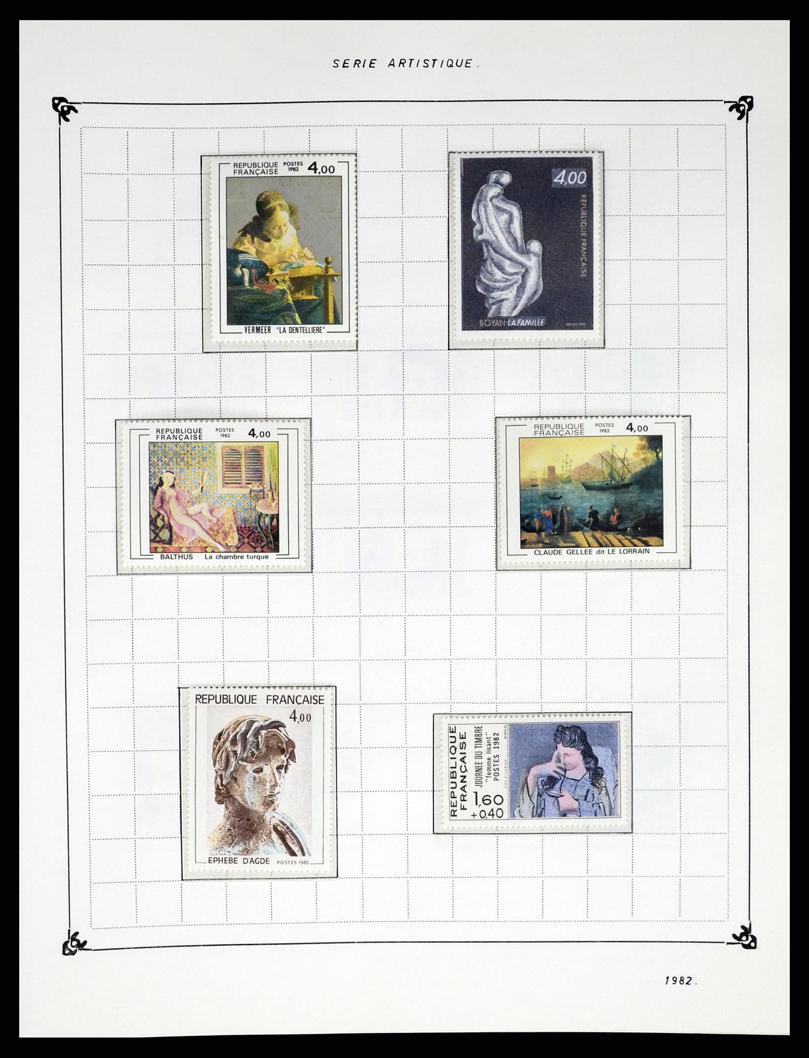 37287 235 - Postzegelverzameling 37287 Frankrijk 1849-1998.