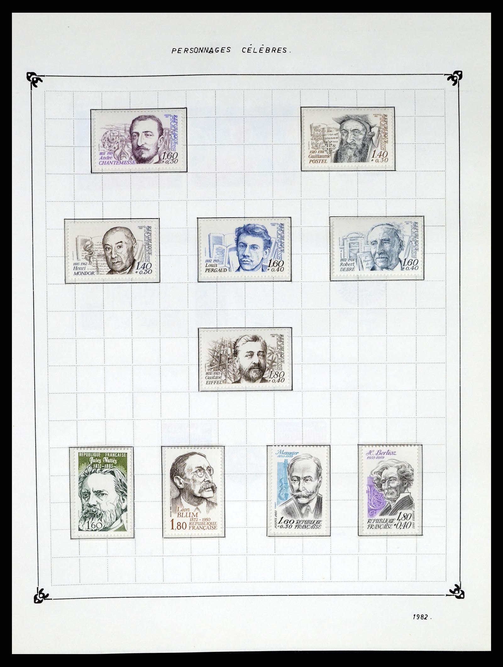 37287 236 - Postzegelverzameling 37287 Frankrijk 1849-1998.