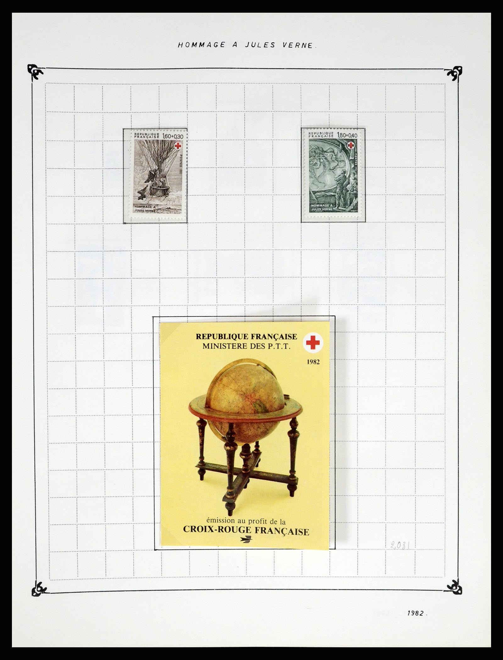 37287 238 - Postzegelverzameling 37287 Frankrijk 1849-1998.