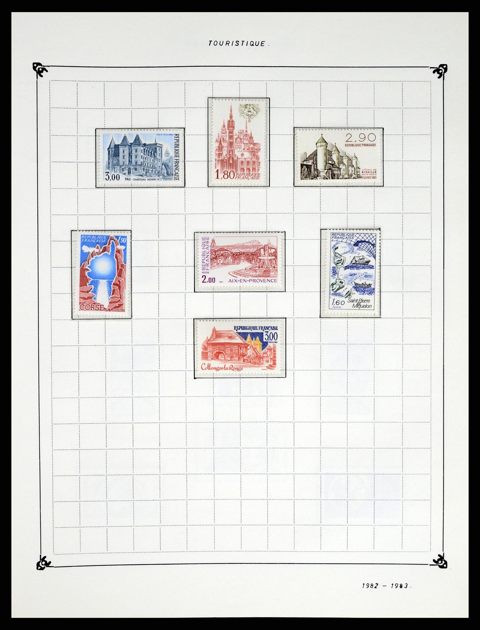 37287 239 - Postzegelverzameling 37287 Frankrijk 1849-1998.