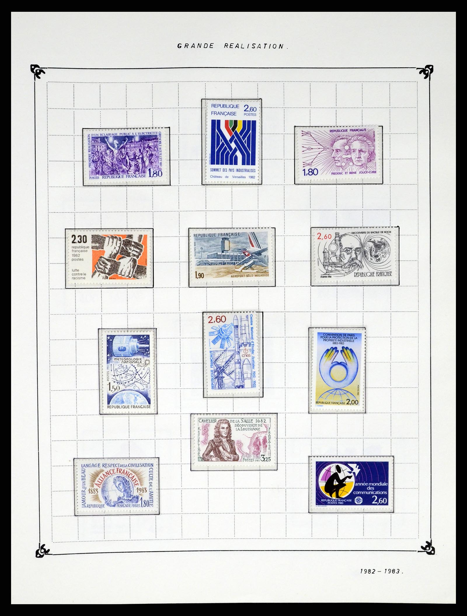 37287 240 - Postzegelverzameling 37287 Frankrijk 1849-1998.