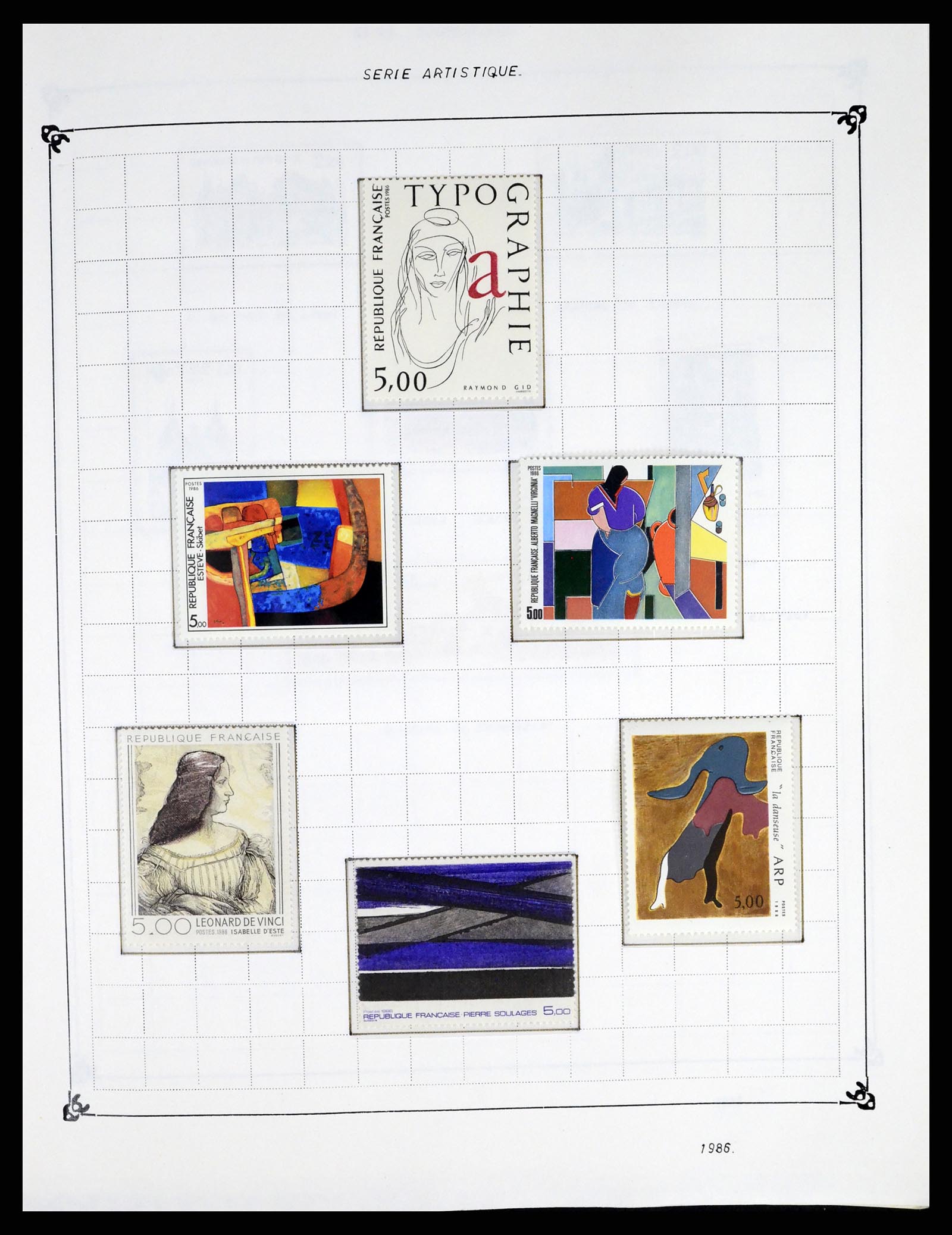 37287 262 - Postzegelverzameling 37287 Frankrijk 1849-1998.