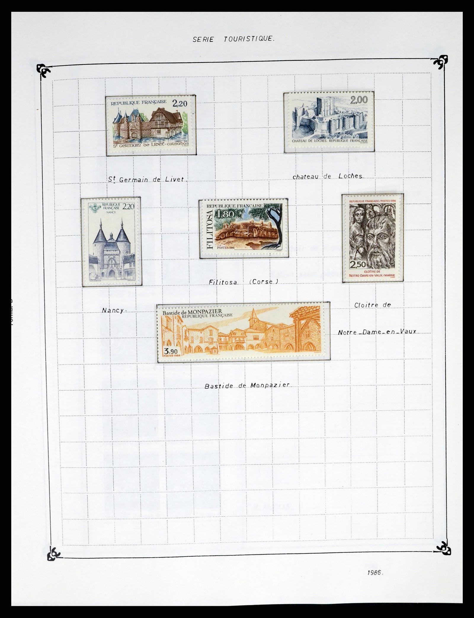 37287 263 - Postzegelverzameling 37287 Frankrijk 1849-1998.