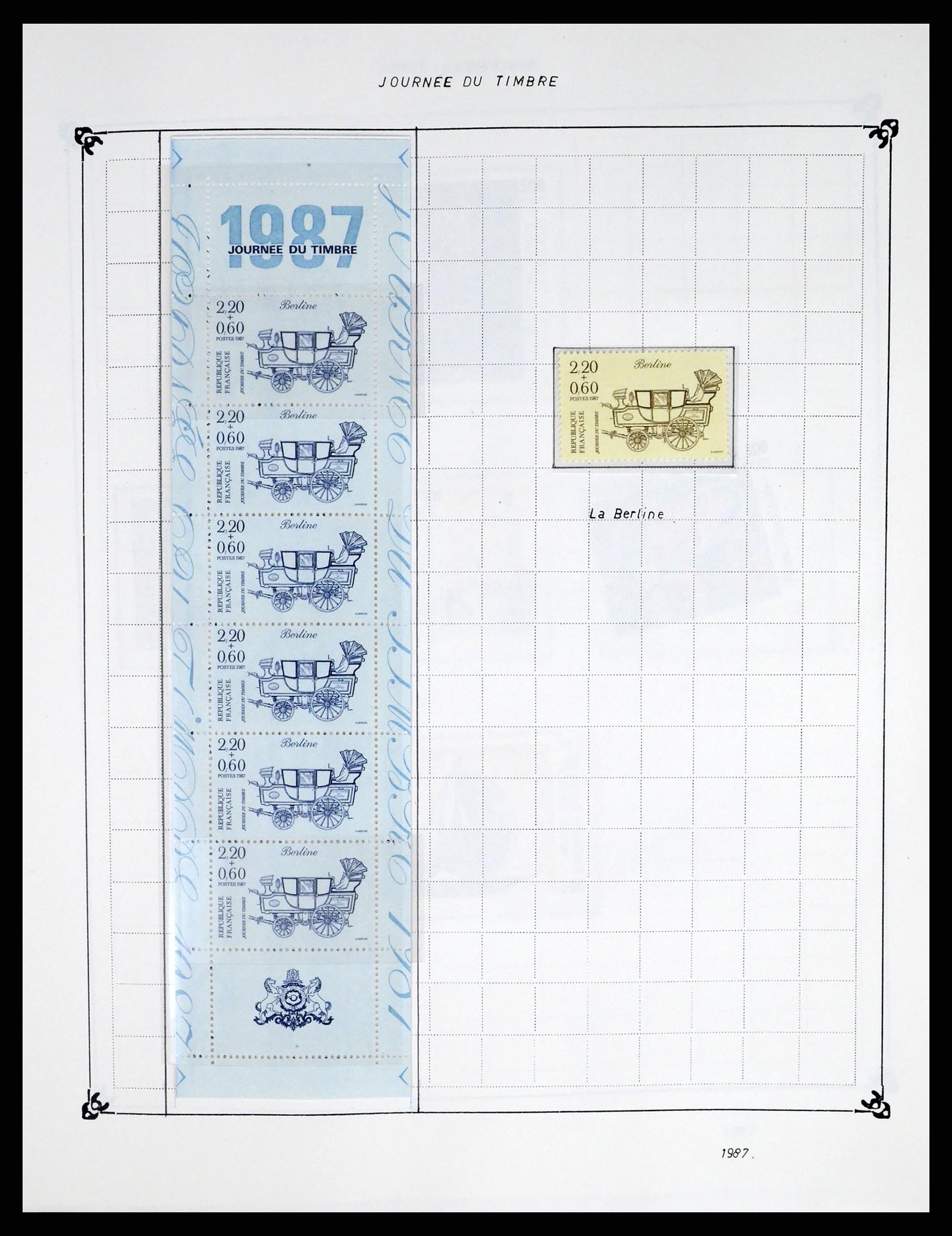 37287 268 - Postzegelverzameling 37287 Frankrijk 1849-1998.