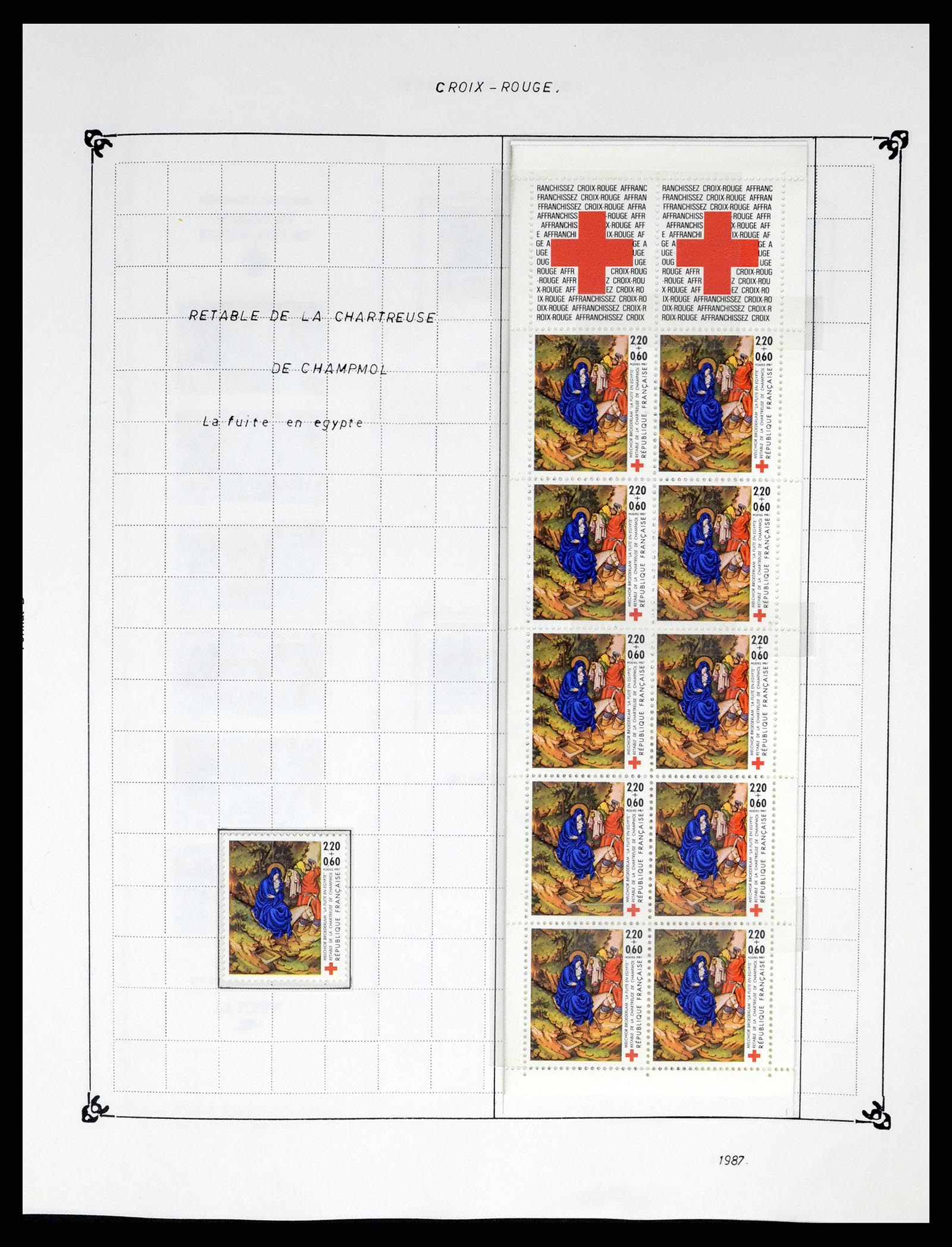 37287 272 - Postzegelverzameling 37287 Frankrijk 1849-1998.