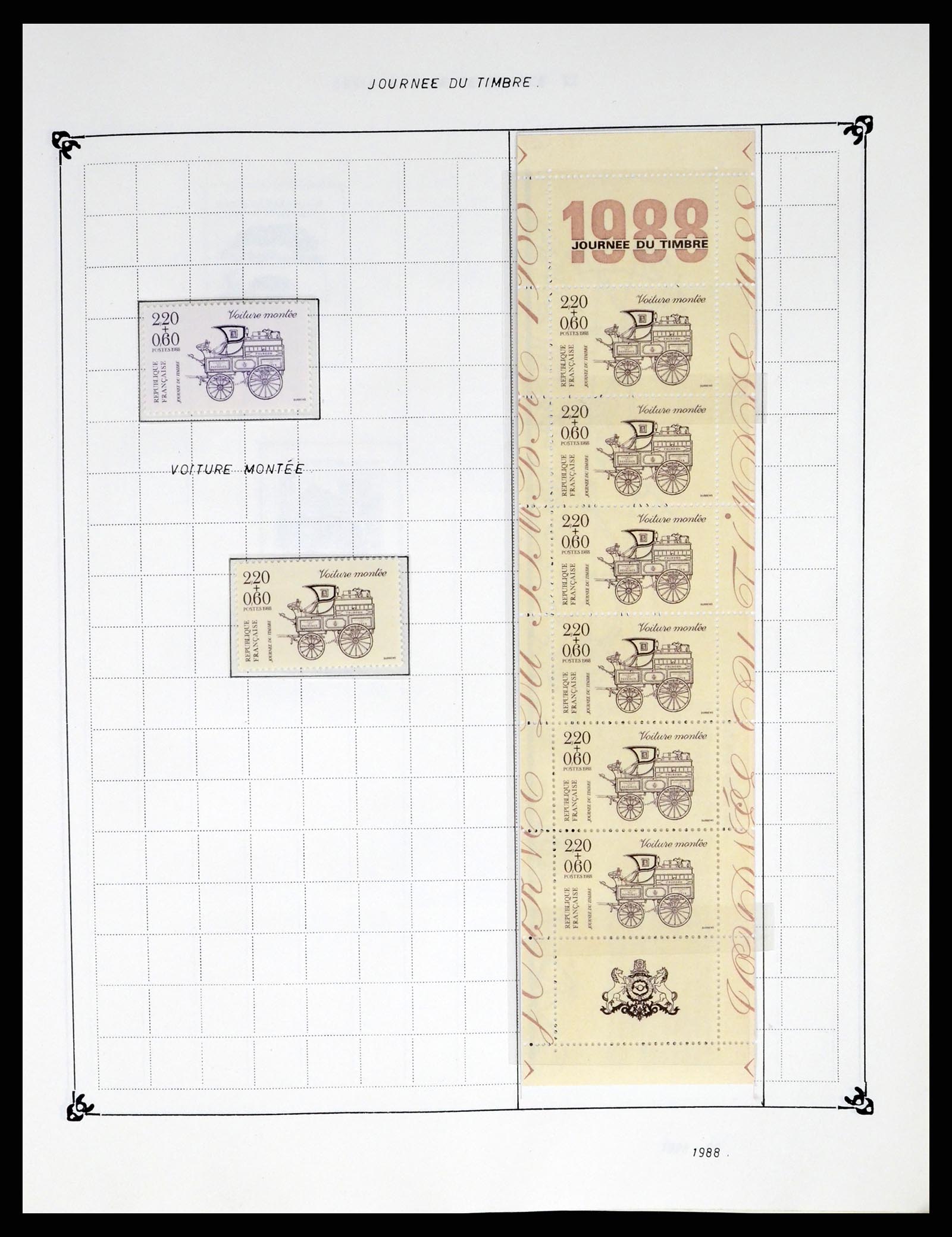 37287 275 - Postzegelverzameling 37287 Frankrijk 1849-1998.