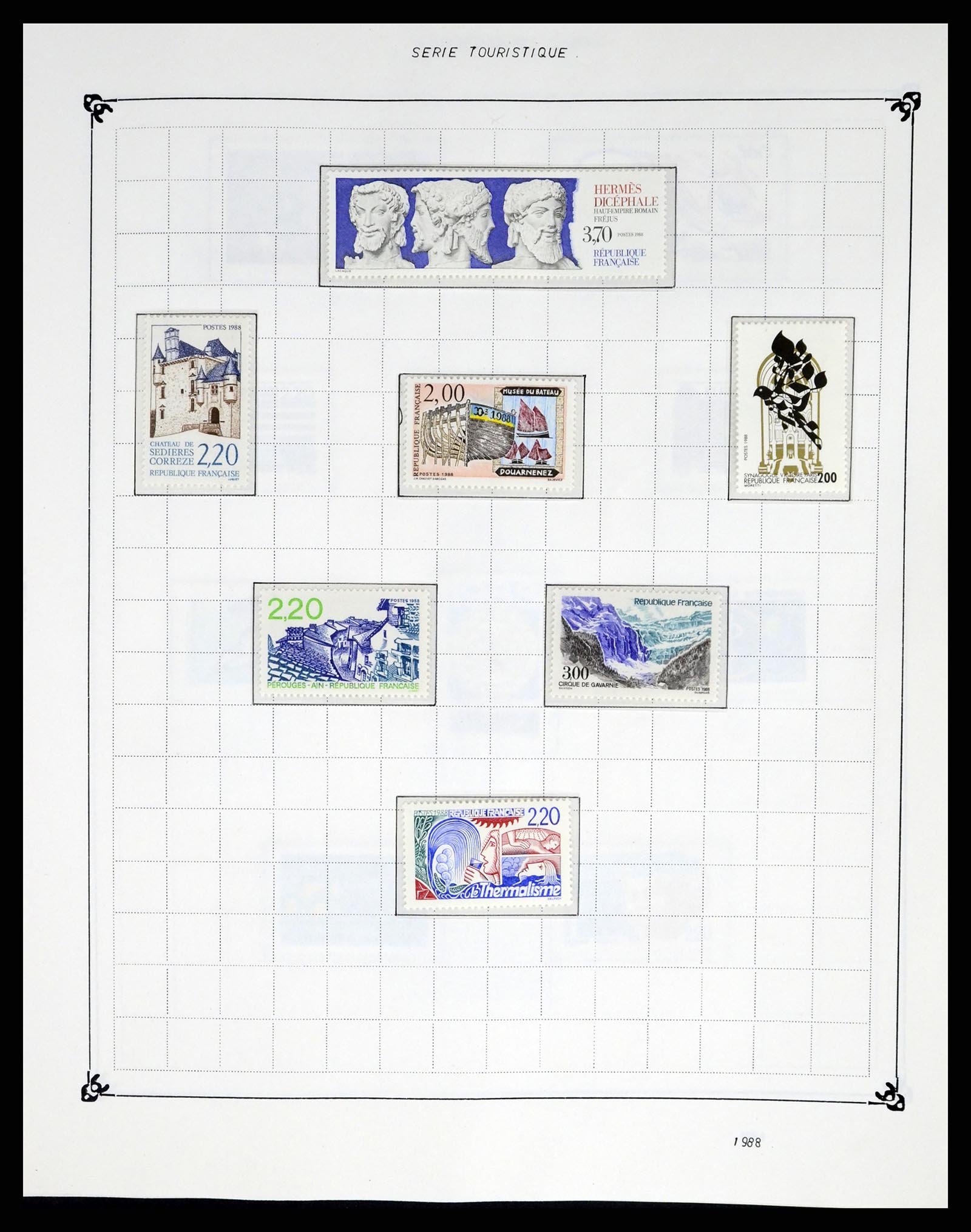 37287 277 - Postzegelverzameling 37287 Frankrijk 1849-1998.