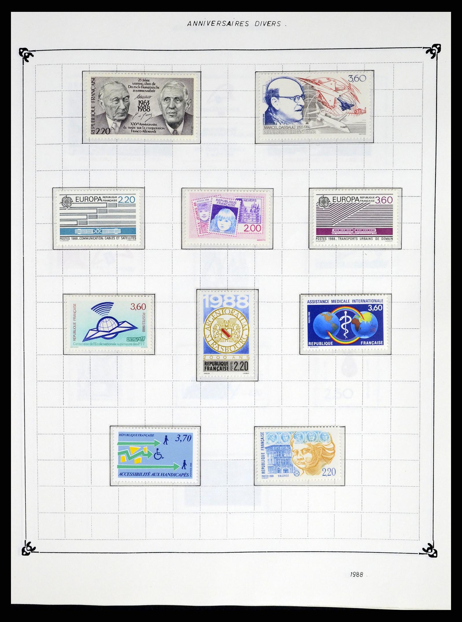 37287 278 - Postzegelverzameling 37287 Frankrijk 1849-1998.