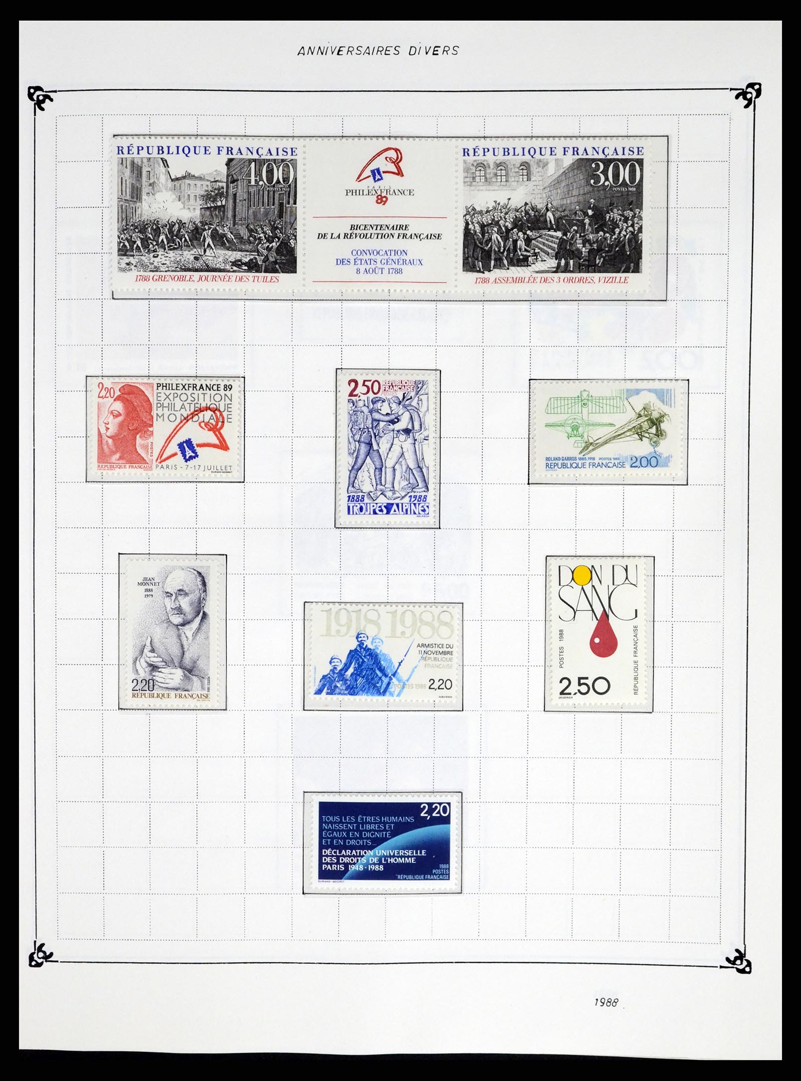 37287 279 - Postzegelverzameling 37287 Frankrijk 1849-1998.