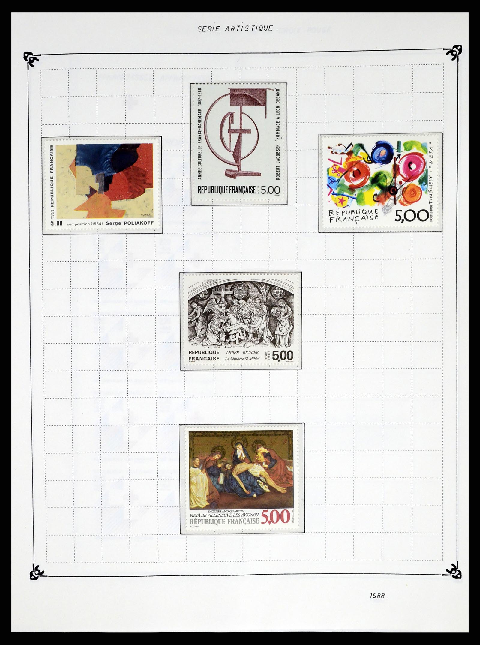 37287 280 - Postzegelverzameling 37287 Frankrijk 1849-1998.
