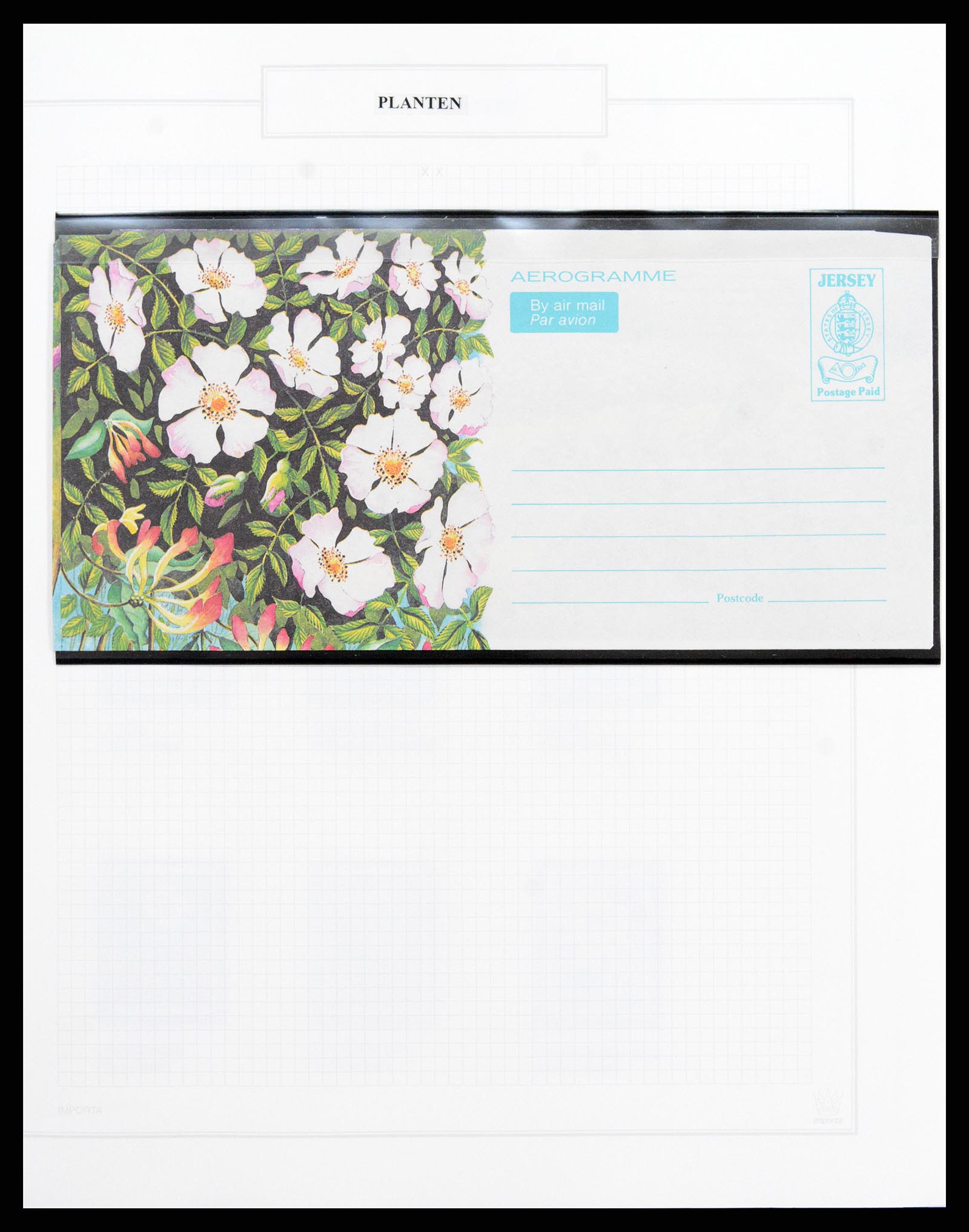 37298 109 - Postzegelverzameling 37298 Motief flora 1953-2000.
