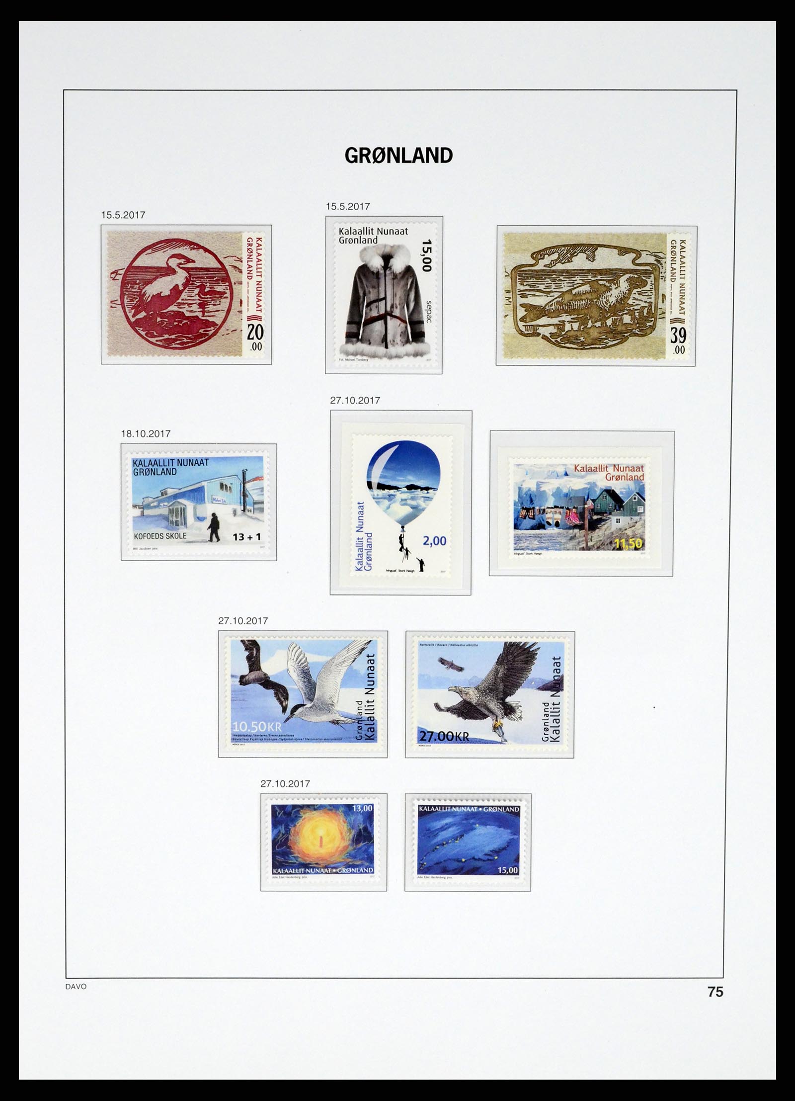 37315 090 - Postzegelverzameling 37315 Groenland 1938-2020!