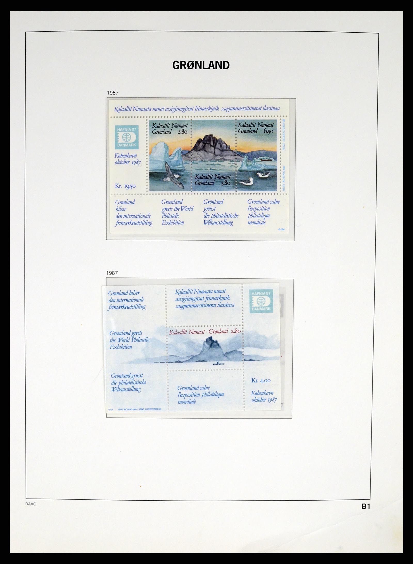 37315 097 - Postzegelverzameling 37315 Groenland 1938-2020!