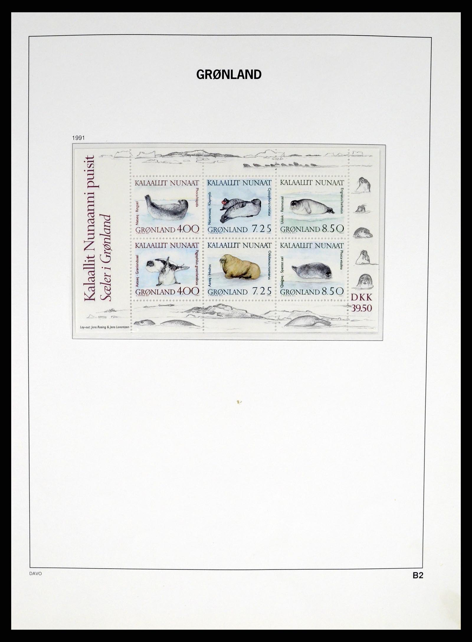 37315 098 - Postzegelverzameling 37315 Groenland 1938-2020!