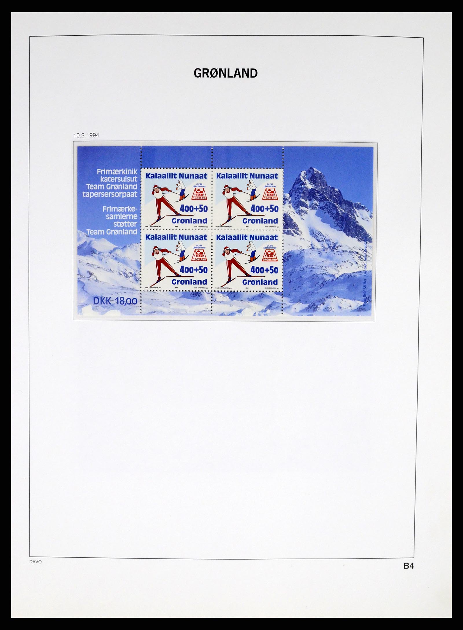 37315 100 - Postzegelverzameling 37315 Groenland 1938-2020!