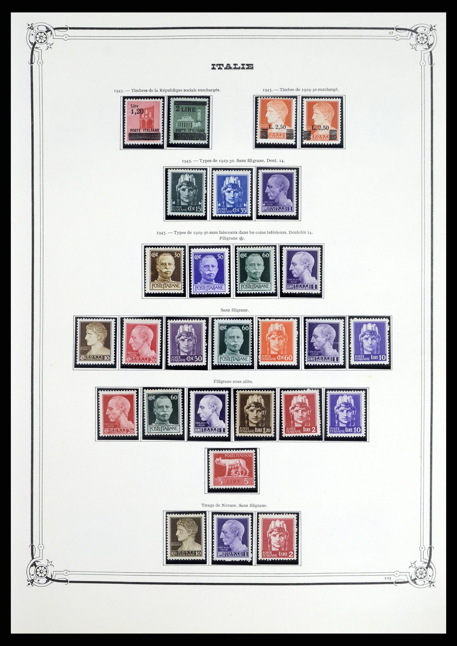 37320 020 - Postzegelverzameling 37320 Italië 1862-1996.