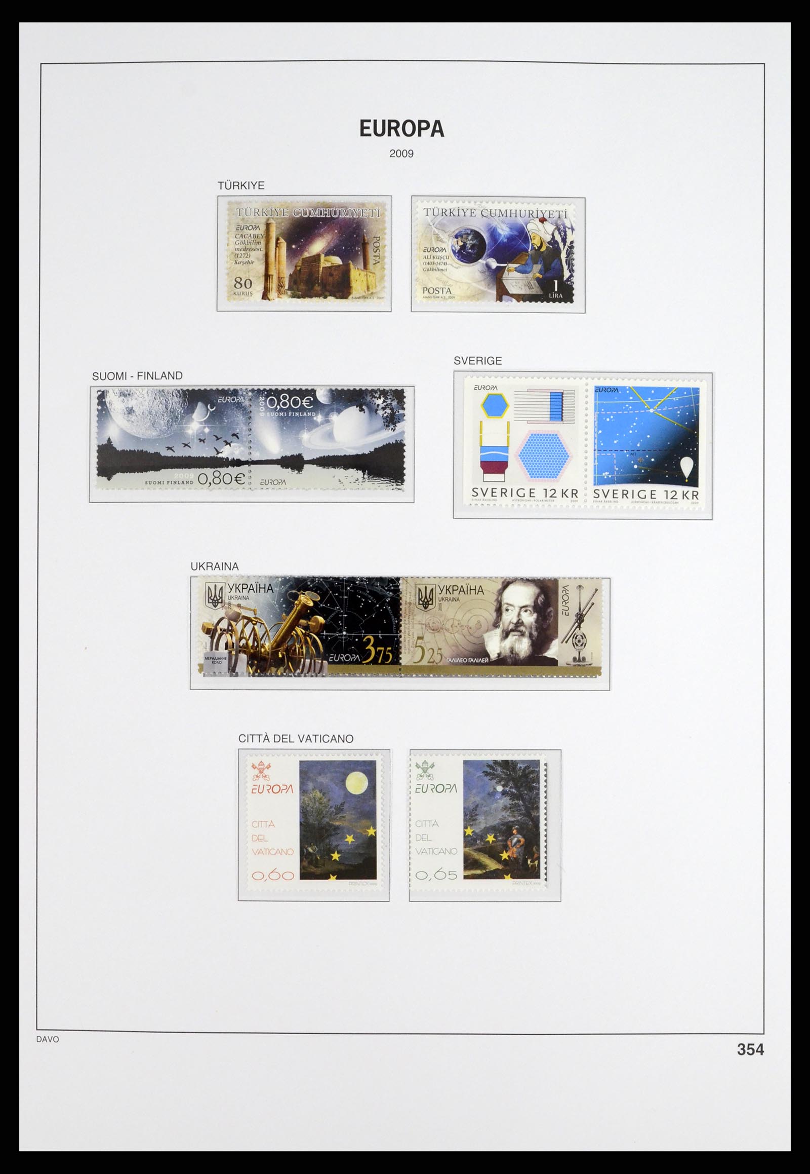 37325 480 - Stamp collection 37325 Europa CEPT 1956-20011.