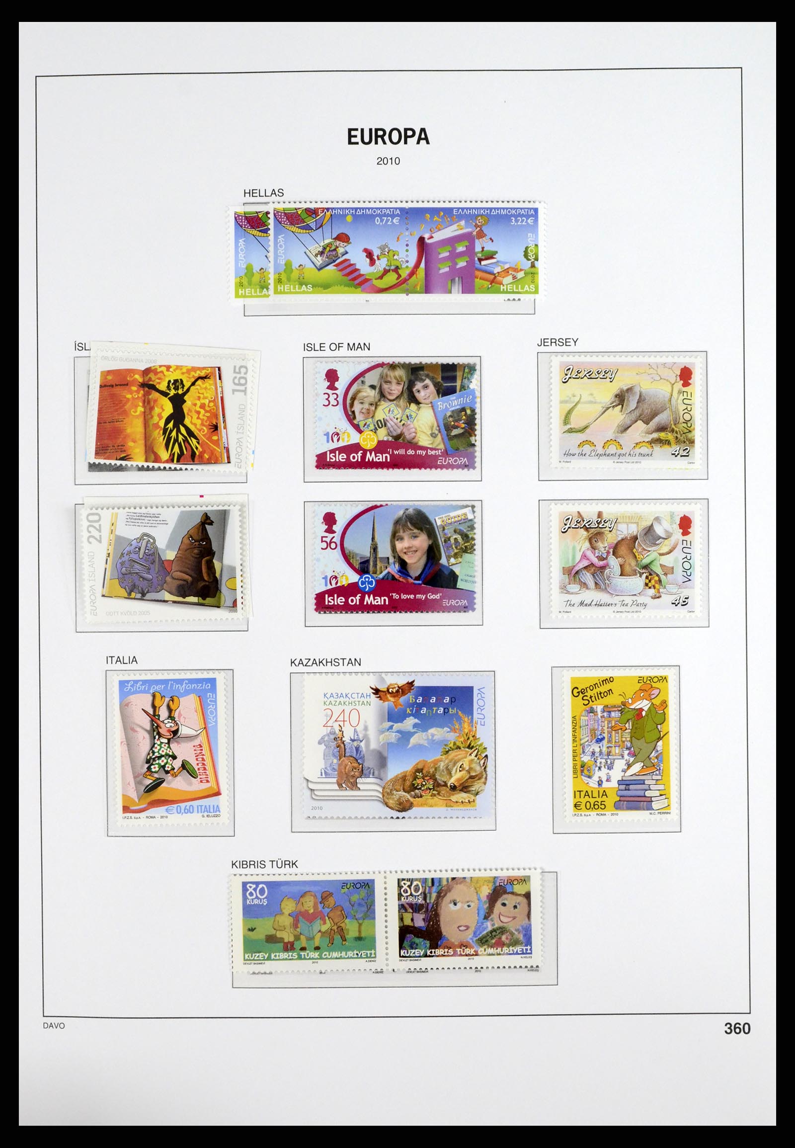 37325 486 - Stamp collection 37325 Europa CEPT 1956-20011.