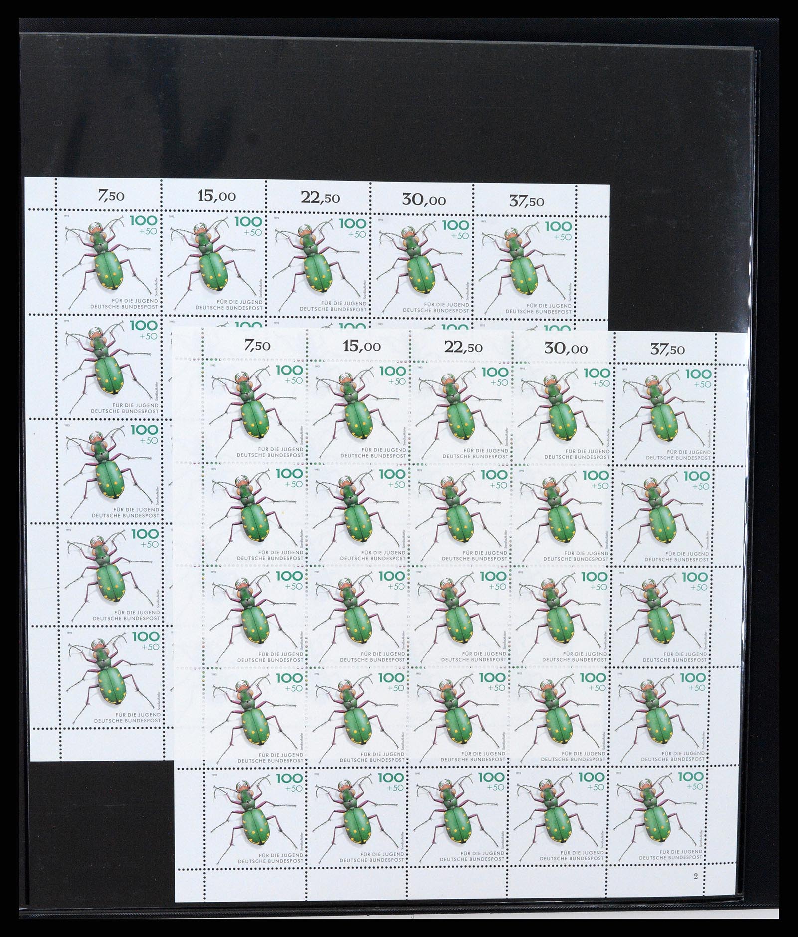 37345 049 - Postzegelverzameling 37345 Europese landen blokken.