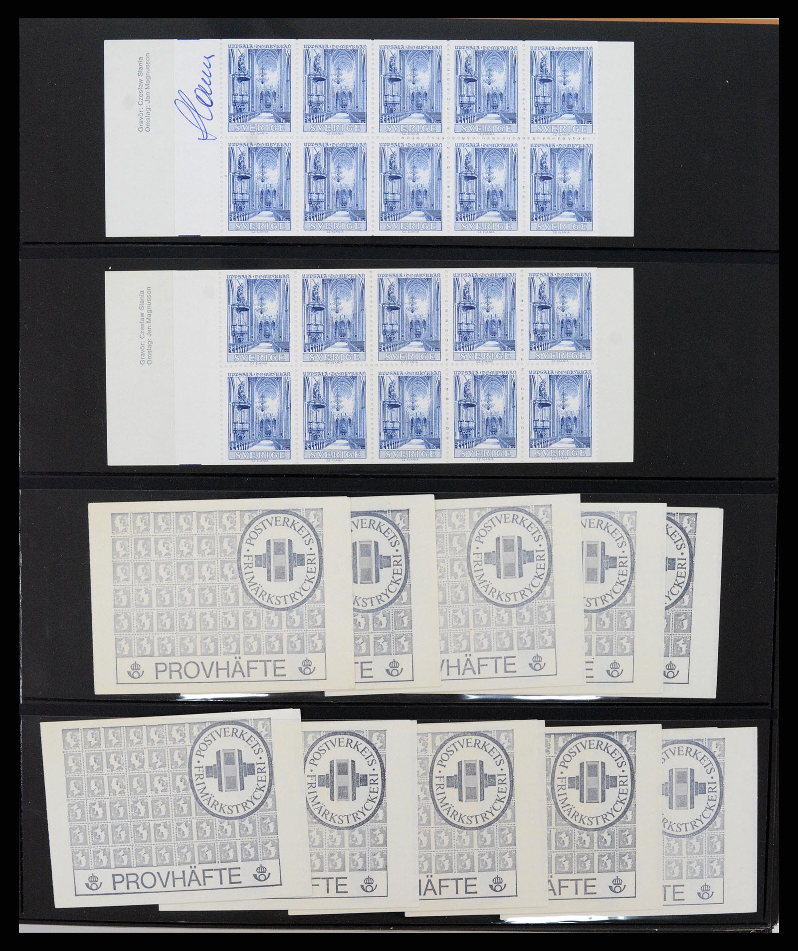37345 053 - Postzegelverzameling 37345 Europese landen blokken.