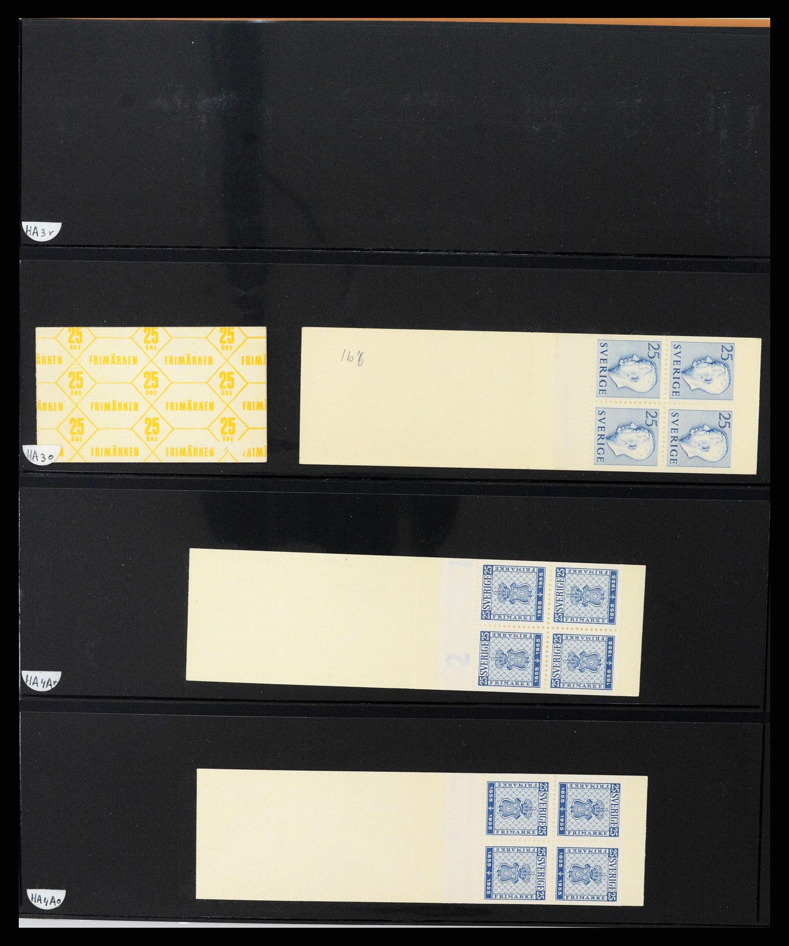 37345 056 - Postzegelverzameling 37345 Europese landen blokken.