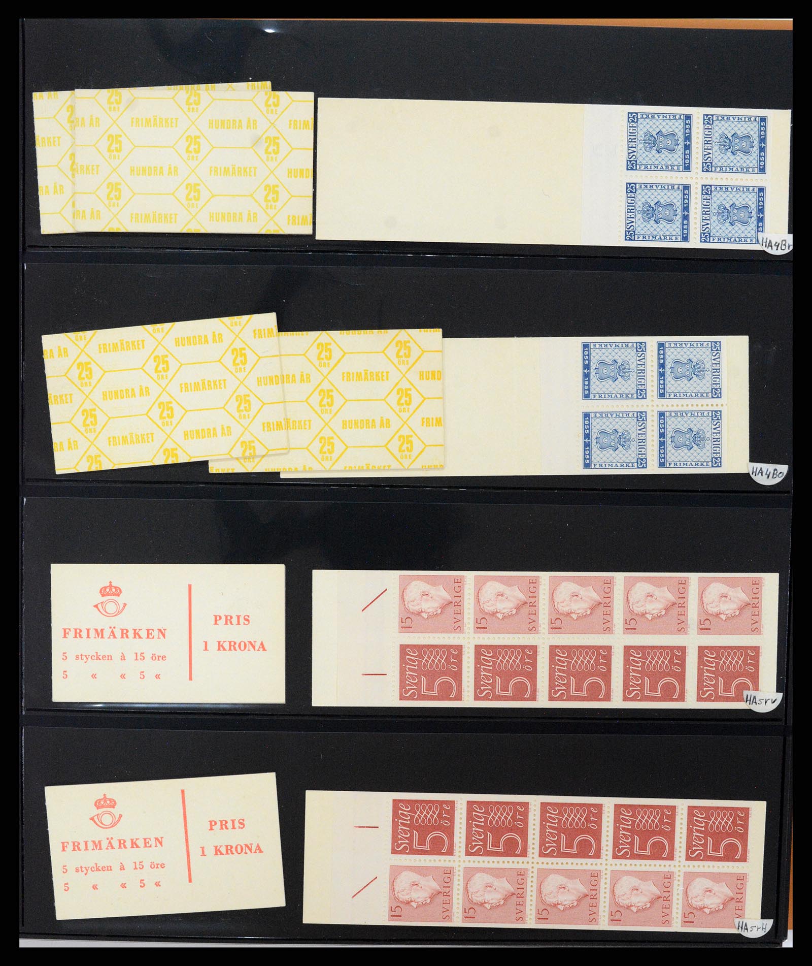 37345 057 - Postzegelverzameling 37345 Europese landen blokken.