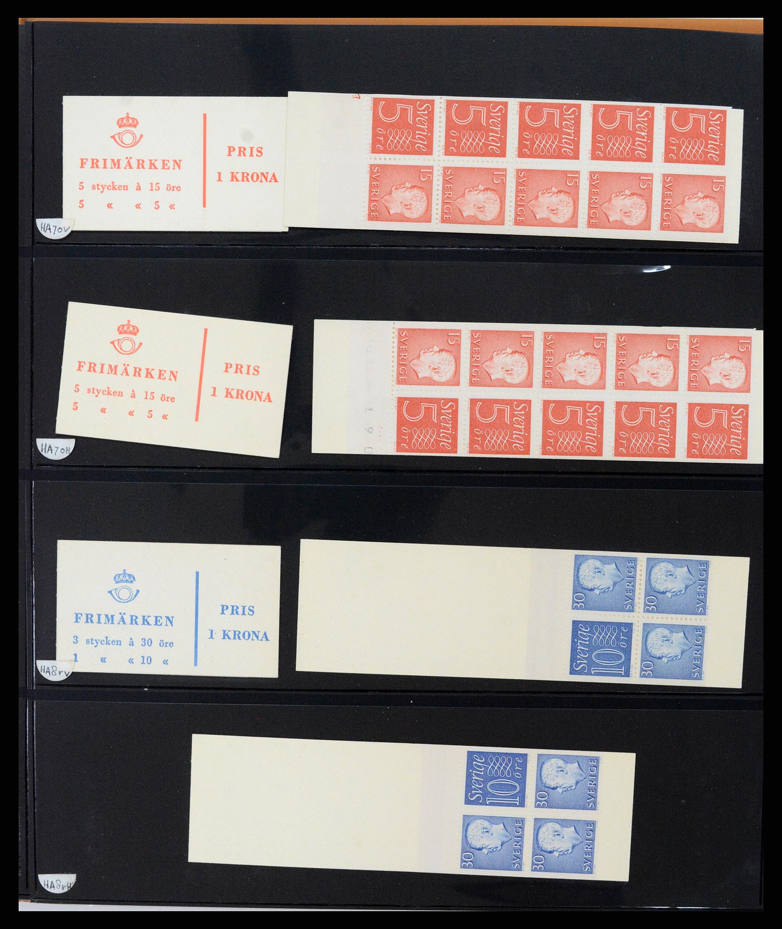 37345 060 - Postzegelverzameling 37345 Europese landen blokken.