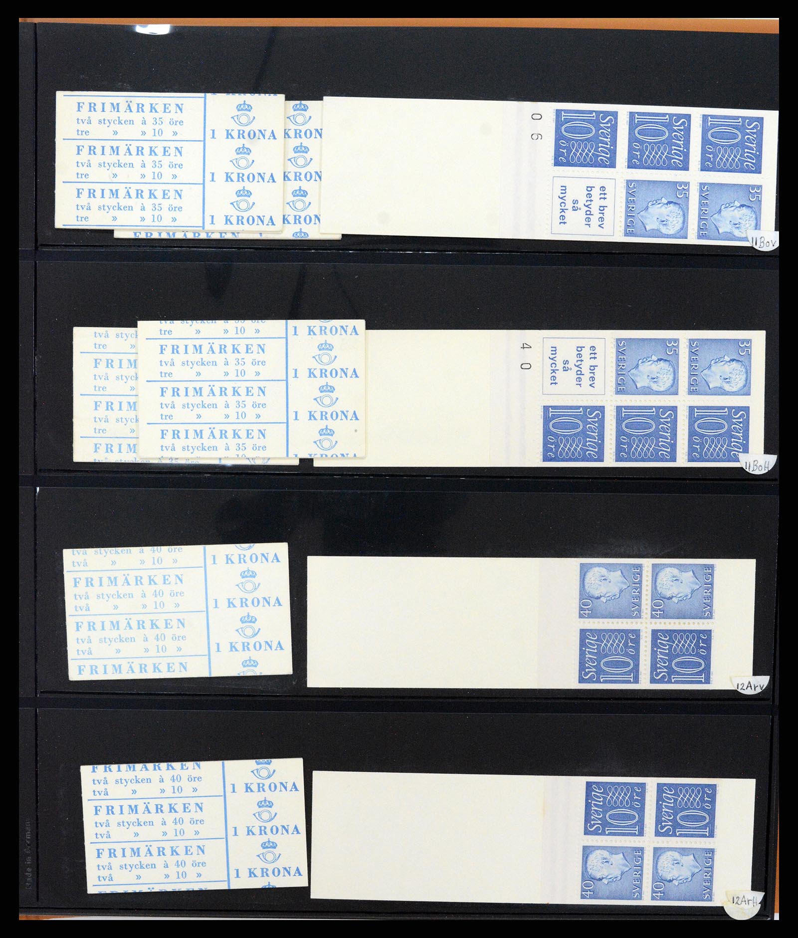37345 065 - Postzegelverzameling 37345 Europese landen blokken.