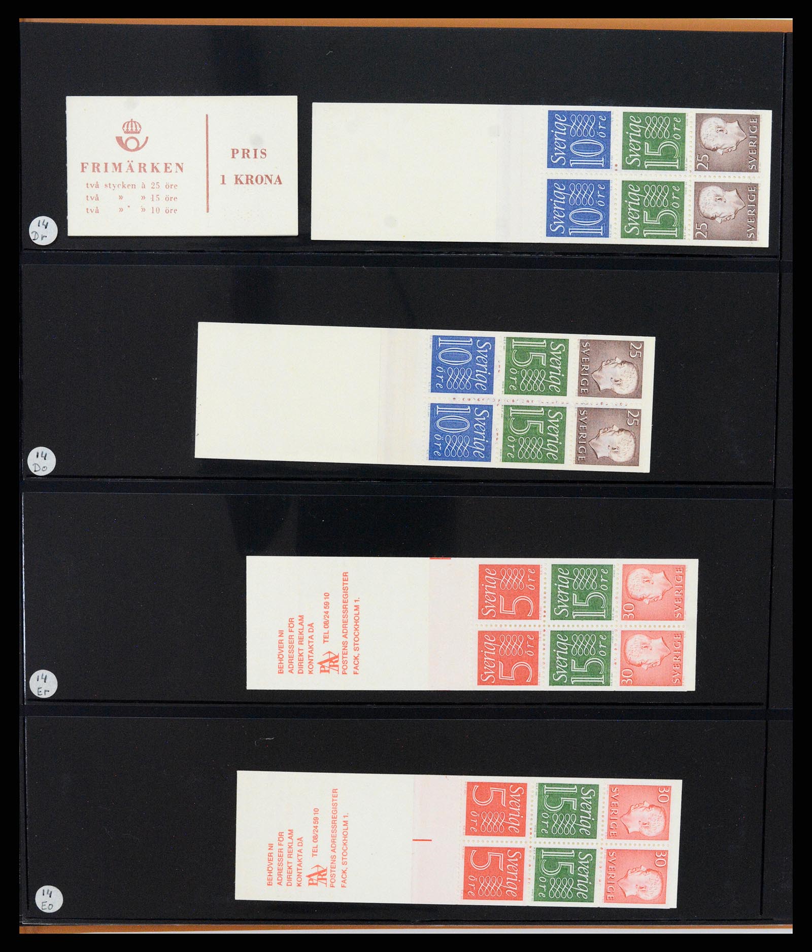 37345 073 - Postzegelverzameling 37345 Europese landen blokken.
