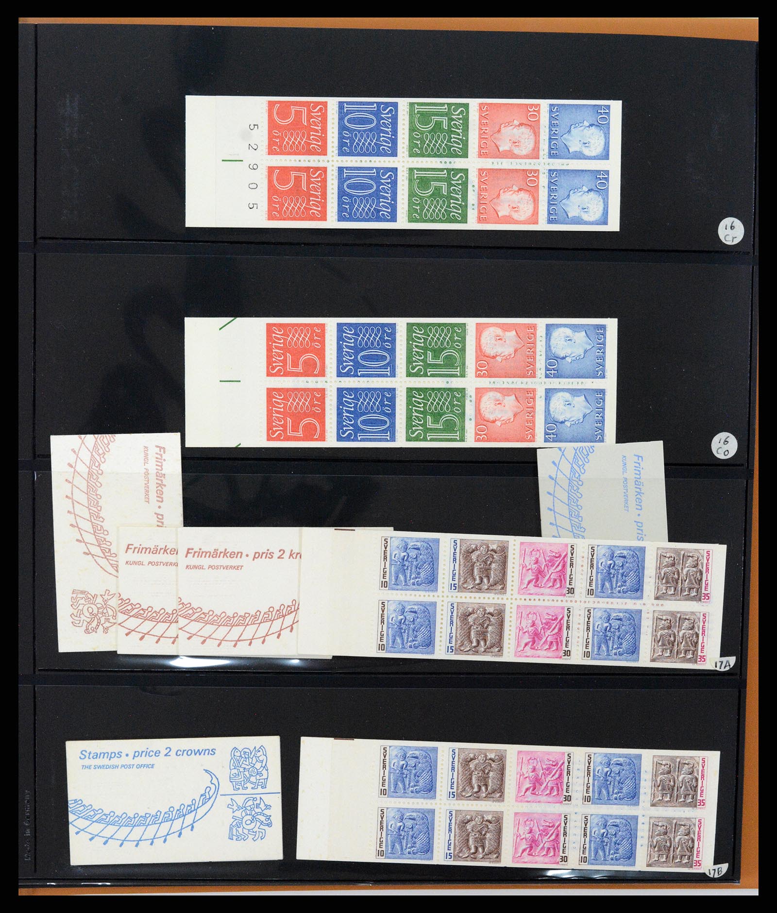 37345 078 - Postzegelverzameling 37345 Europese landen blokken.