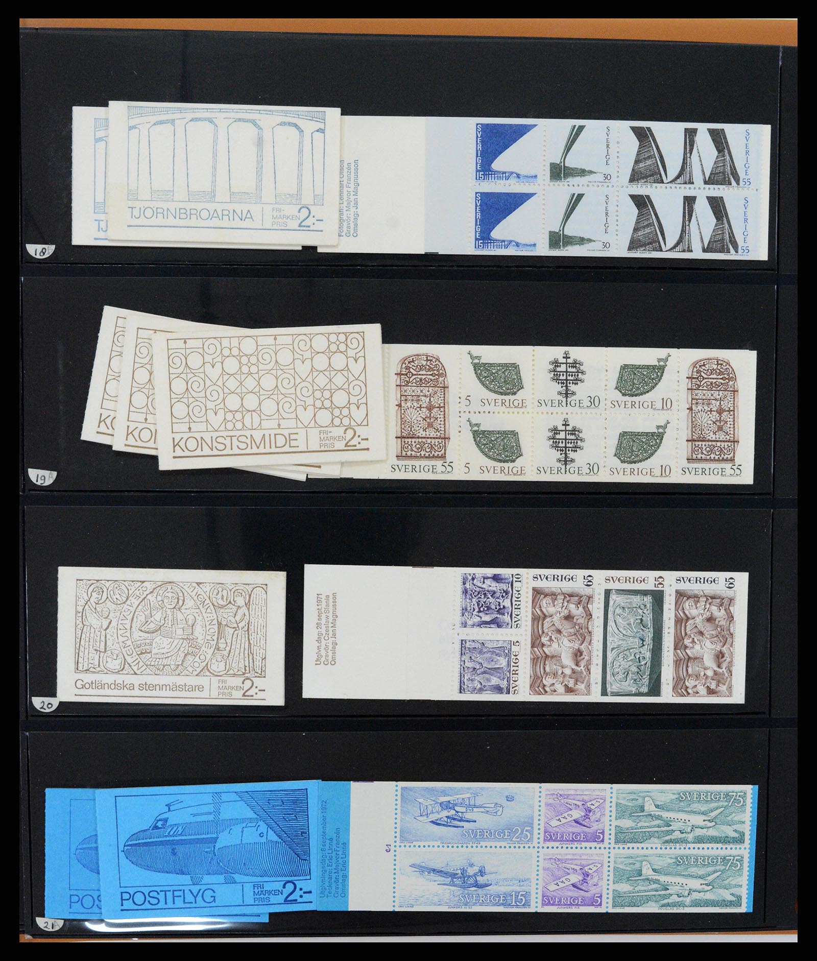 37345 079 - Postzegelverzameling 37345 Europese landen blokken.