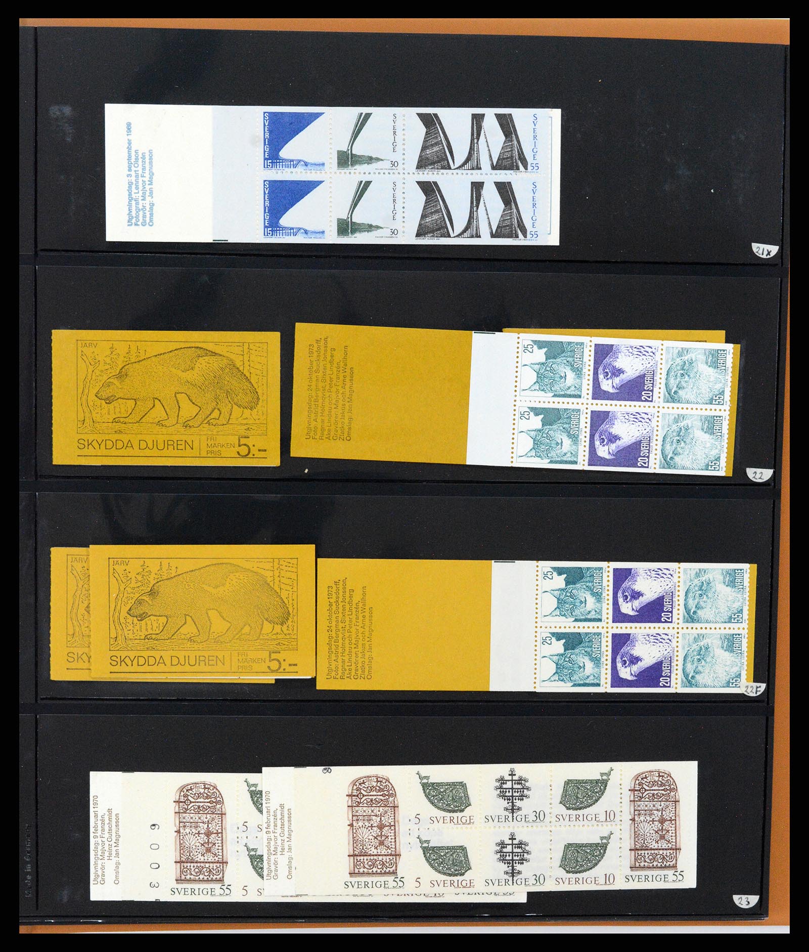 37345 080 - Postzegelverzameling 37345 Europese landen blokken.