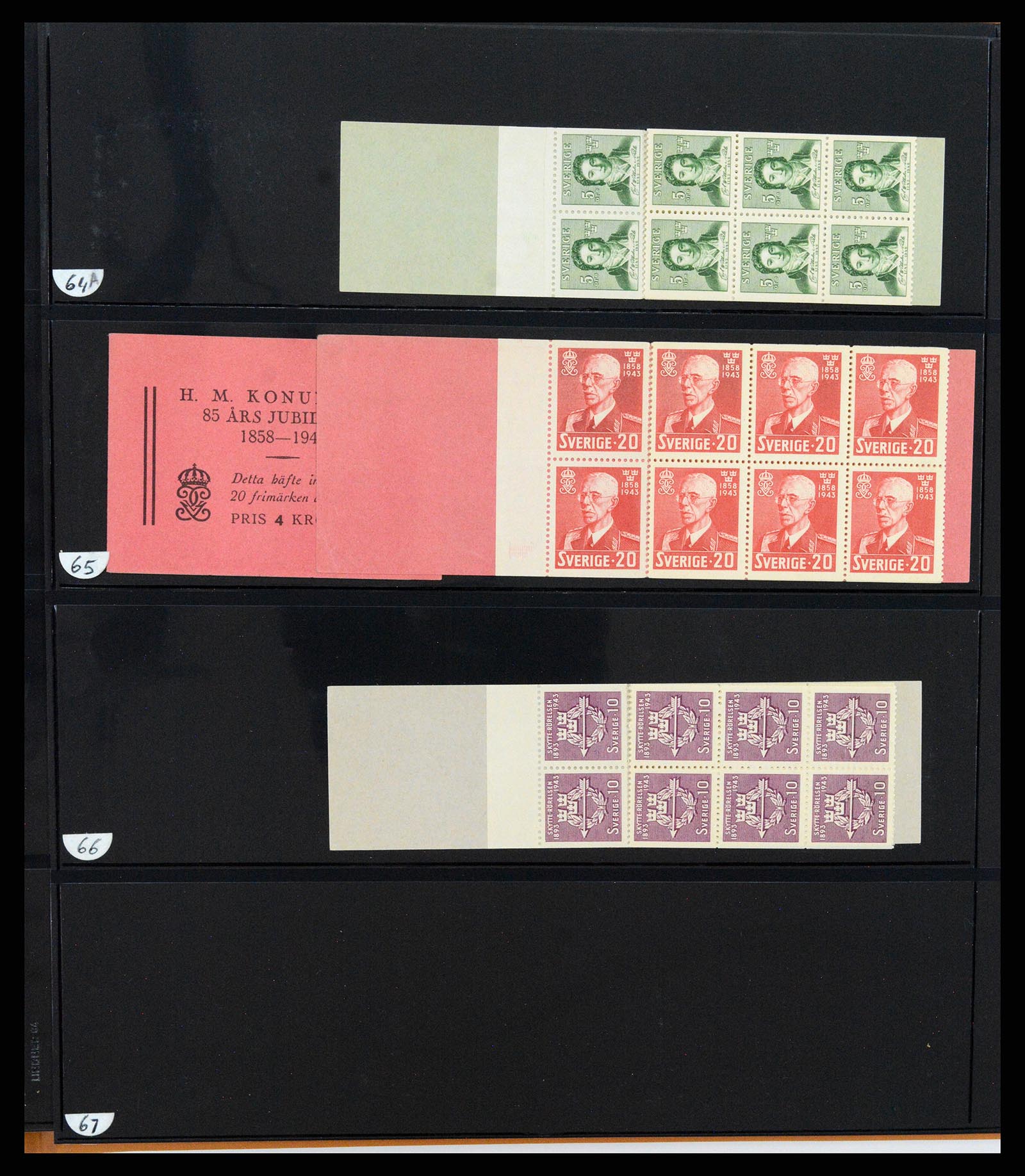 37345 091 - Postzegelverzameling 37345 Europese landen blokken.